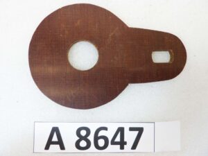 Disco per ammortizzatore a compasso Guzzi diam est 78 mm diam int 22 mm nuovo fondo di magazzino