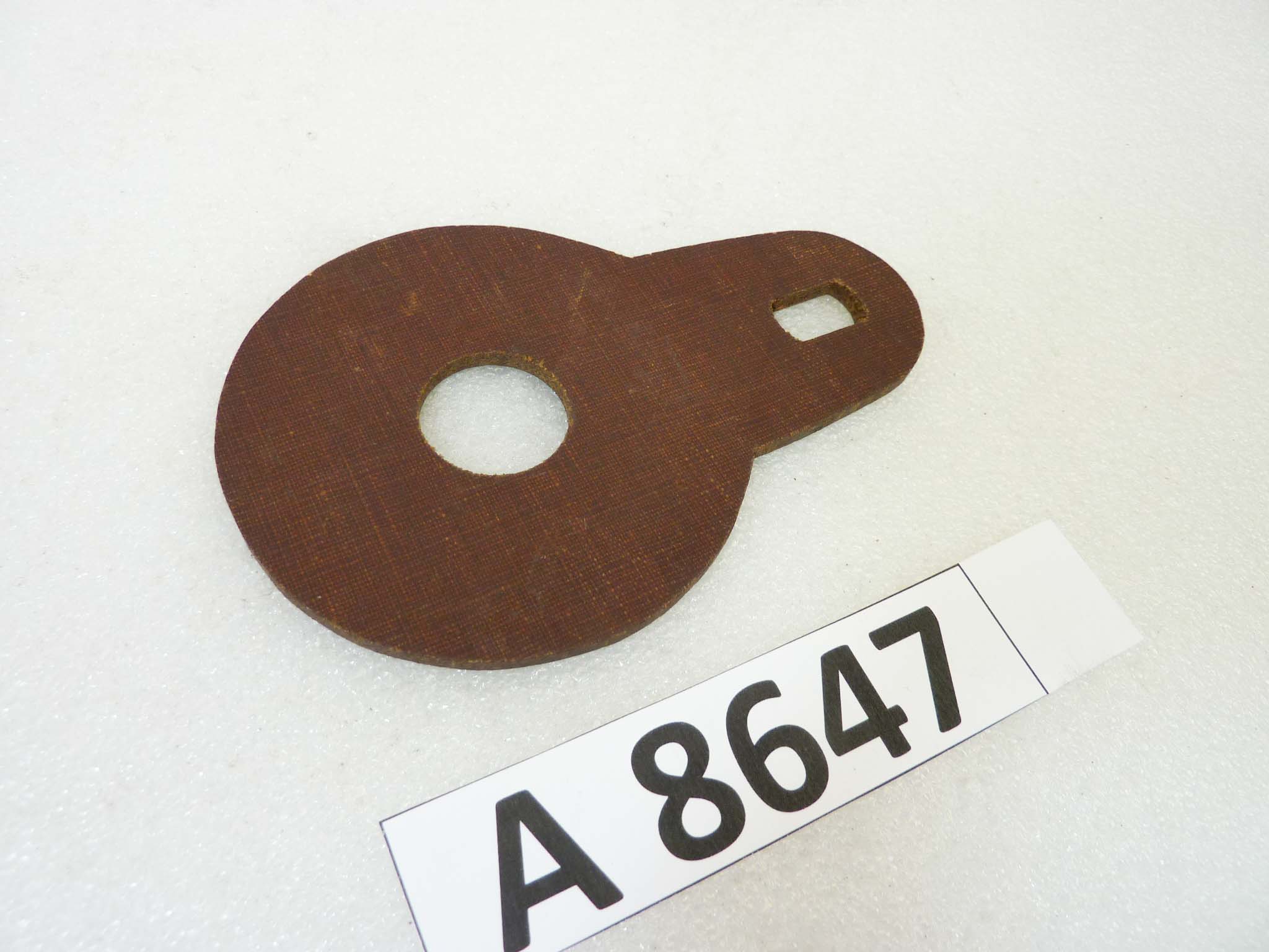 Disco per ammortizzatore a compasso Guzzi diam est 78 mm diam int 22 mm nuovo fondo di magazzino - immagine 2