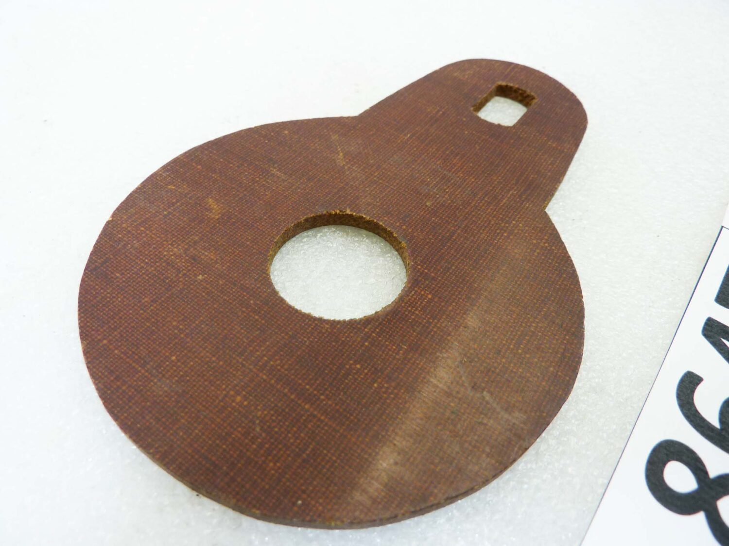 Disco per ammortizzatore a compasso Guzzi diam est 78 mm diam int 22 mm nuovo fondo di magazzino - immagine 3