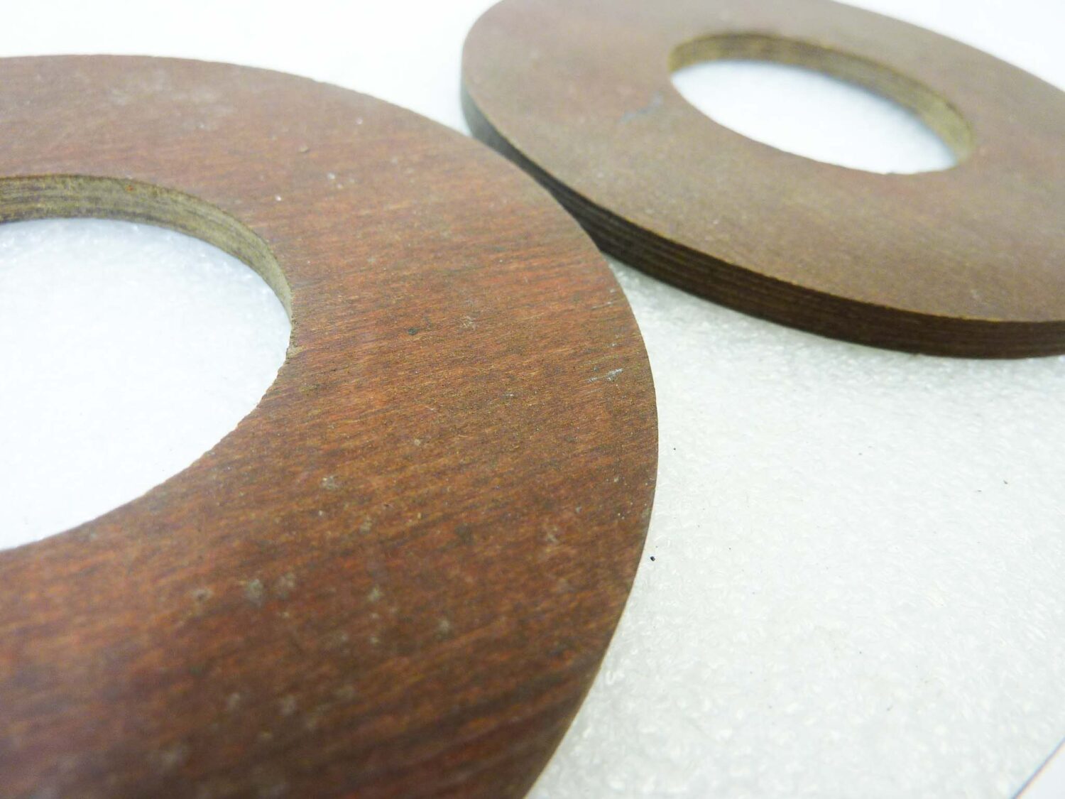 Dischi per ammortizzatori a compasso Guzzi e moto epoca varie diam est 88 mm diam int 38 mm spessore 4,4 mm nuovo fondo di magazzino - immagine 4