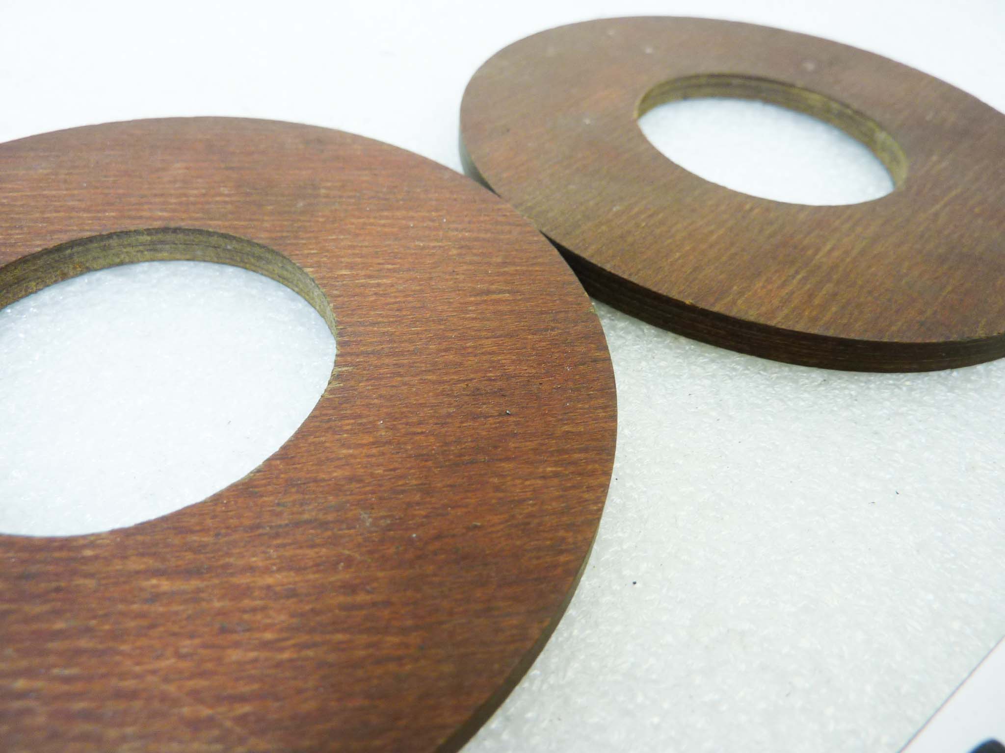 Dischi per ammortizzatori a compasso Guzzi e moto epoca varie diam est 88 mm diam int 38 mm spessore 4,4 mm nuovo fondo di magazzino - immagine 5