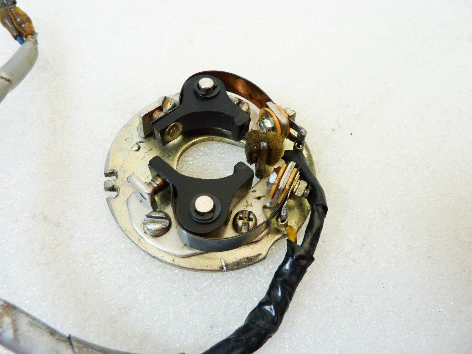 Piattello ruttore puntine Honda 500 Twin - immagine 5