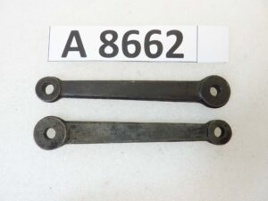 Bielle biscottini leveraggio forcella ant lungh tot 111 mm spessore 5 mm interasse fori 94 mm nuovo fondo di magazzino