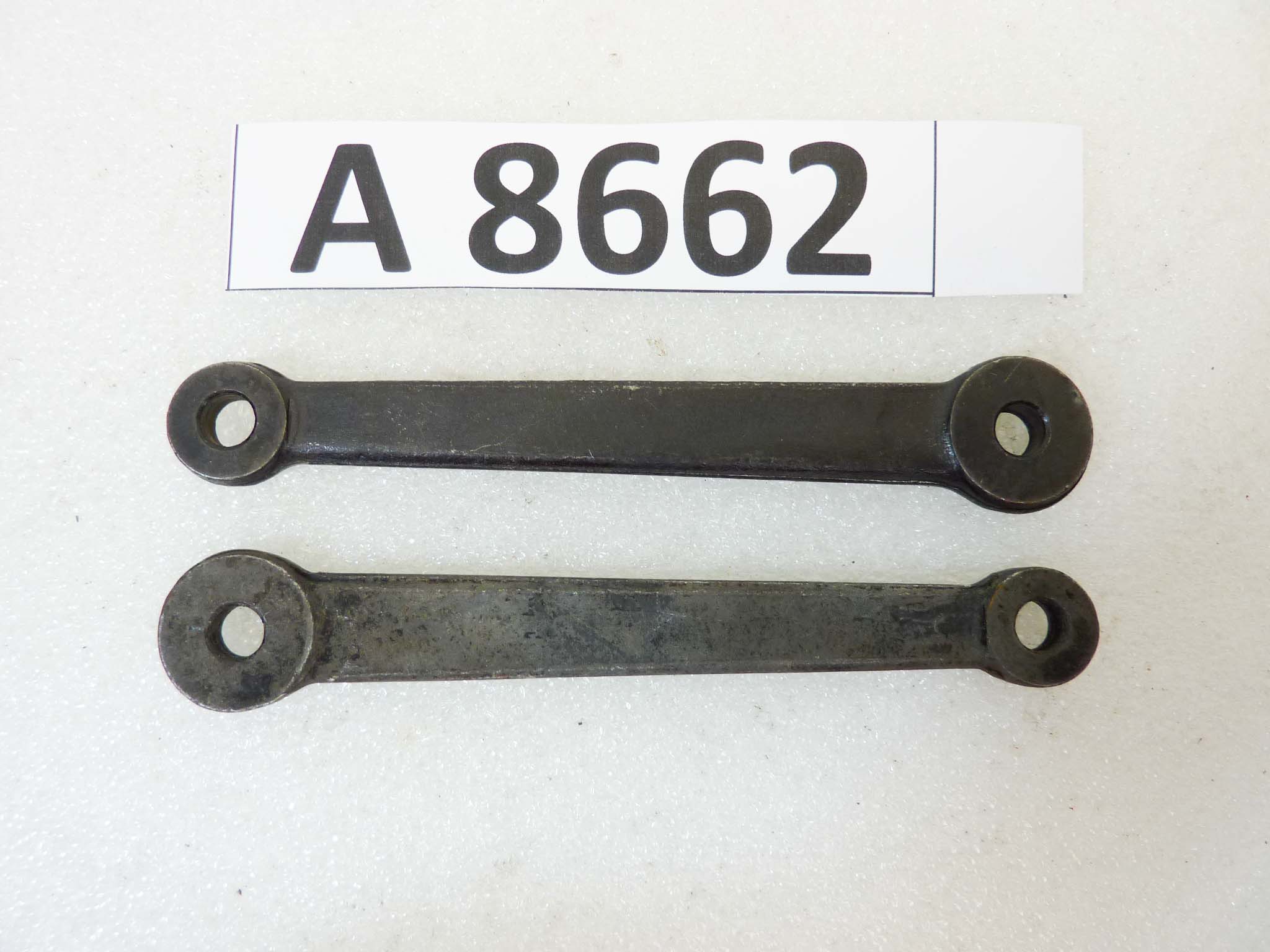Bielle biscottini leveraggio forcella ant lungh tot 111 mm spessore 5 mm interasse fori 94 mm nuovo fondo di magazzino