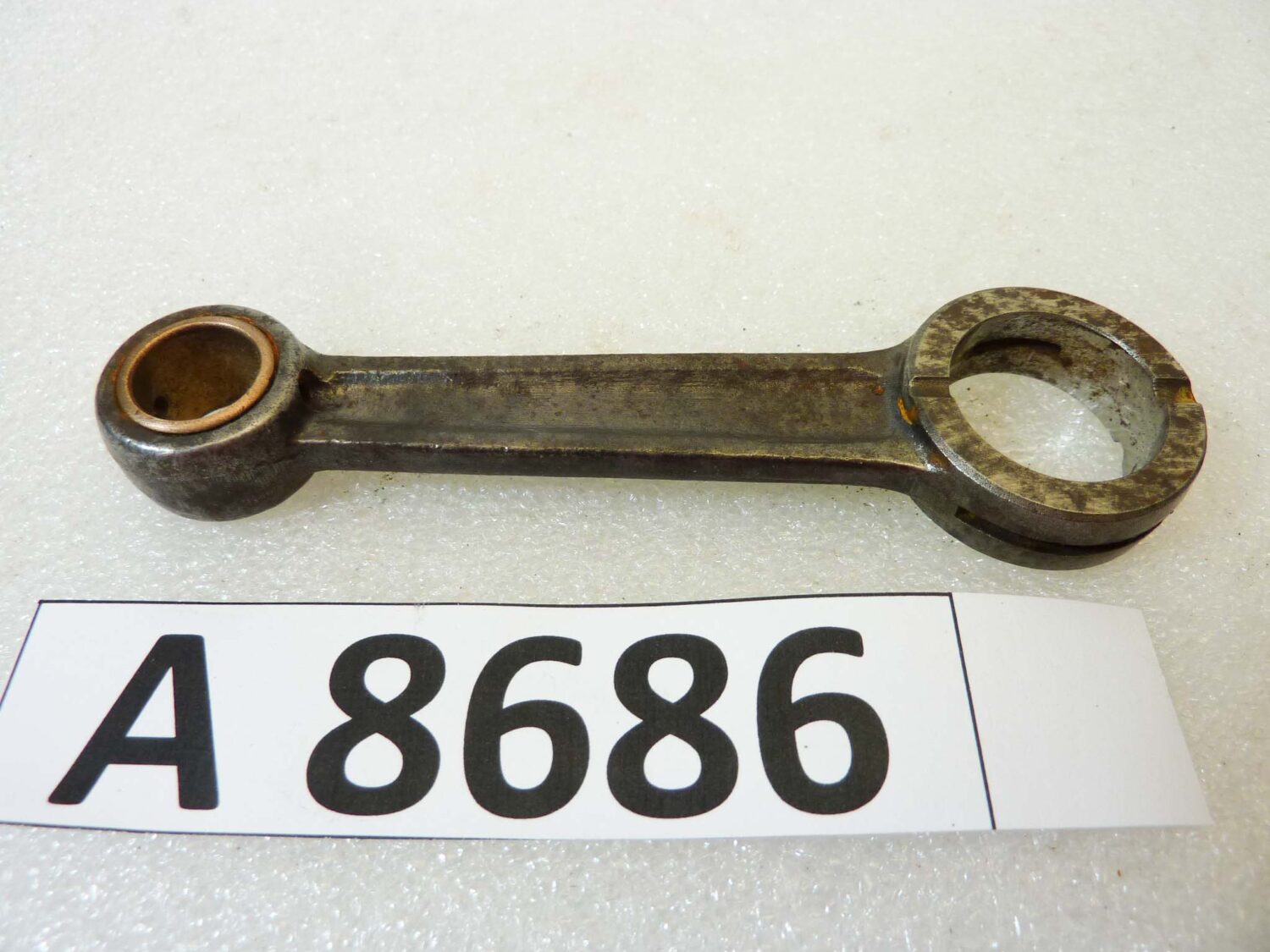 Biella moto epoca M38 lungh 111 mm diam int 12 mm 21,8 mm nuovo fondo di magazzino - immagine 5