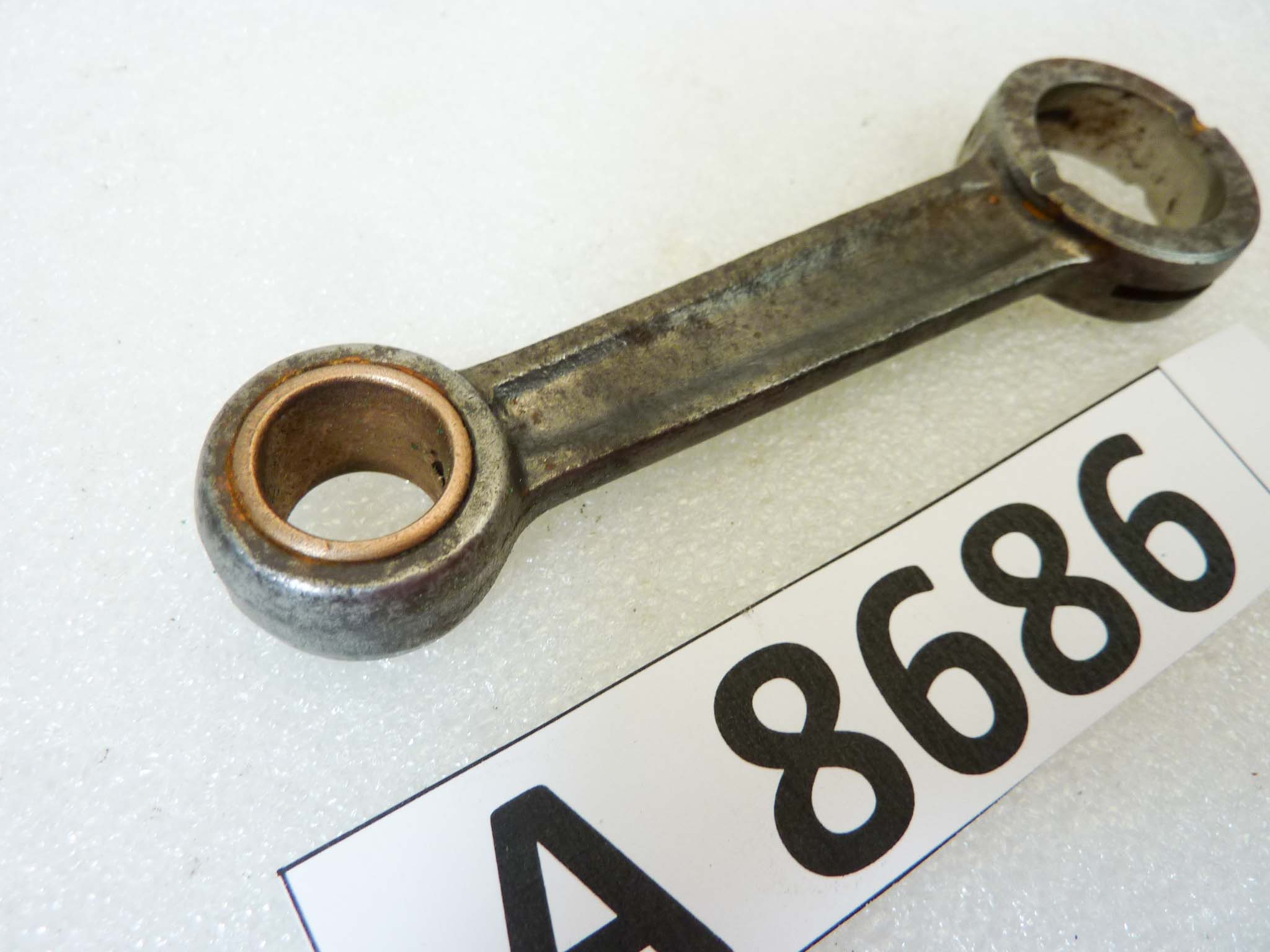 Biella moto epoca M38 lungh 111 mm diam int 12 mm 21,8 mm nuovo fondo di magazzino - immagine 7