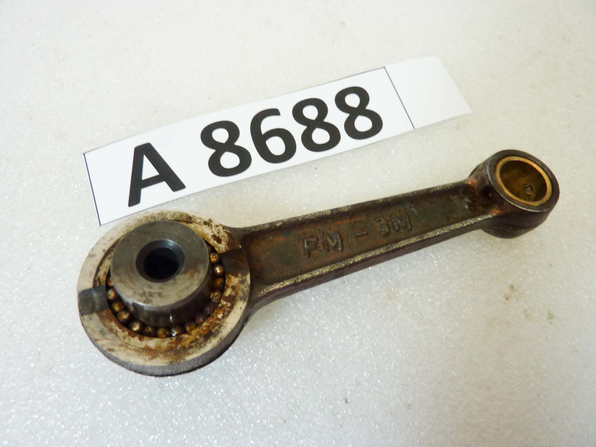 Biella moto epoca FM 3M lungh 111,6 diam int 12 mm 22 mm da sbloccare nuovo fondo di magazzino - immagine 2