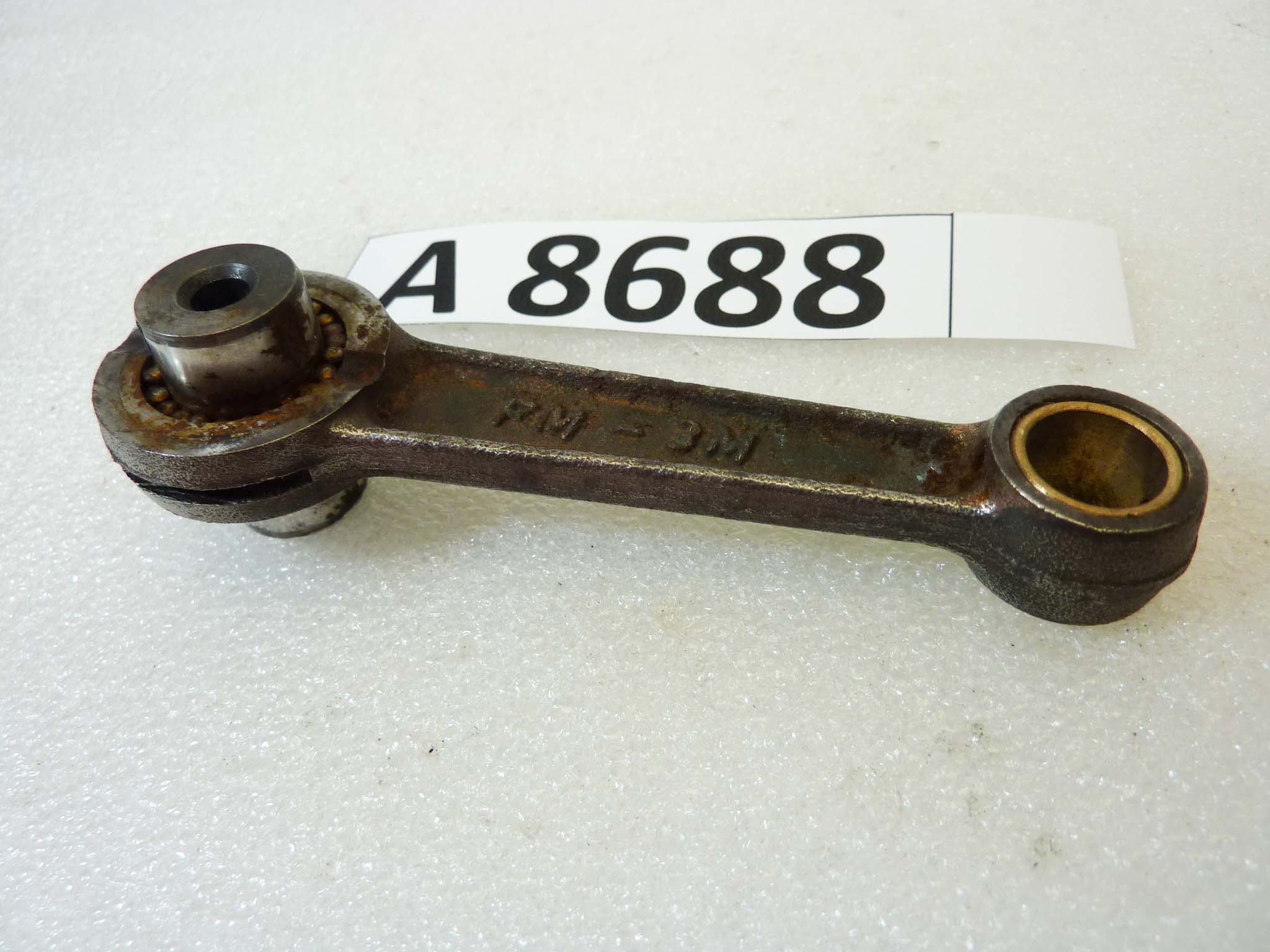 Biella moto epoca FM 3M lungh 111,6 diam int 12 mm 22 mm da sbloccare nuovo fondo di magazzino - immagine 6