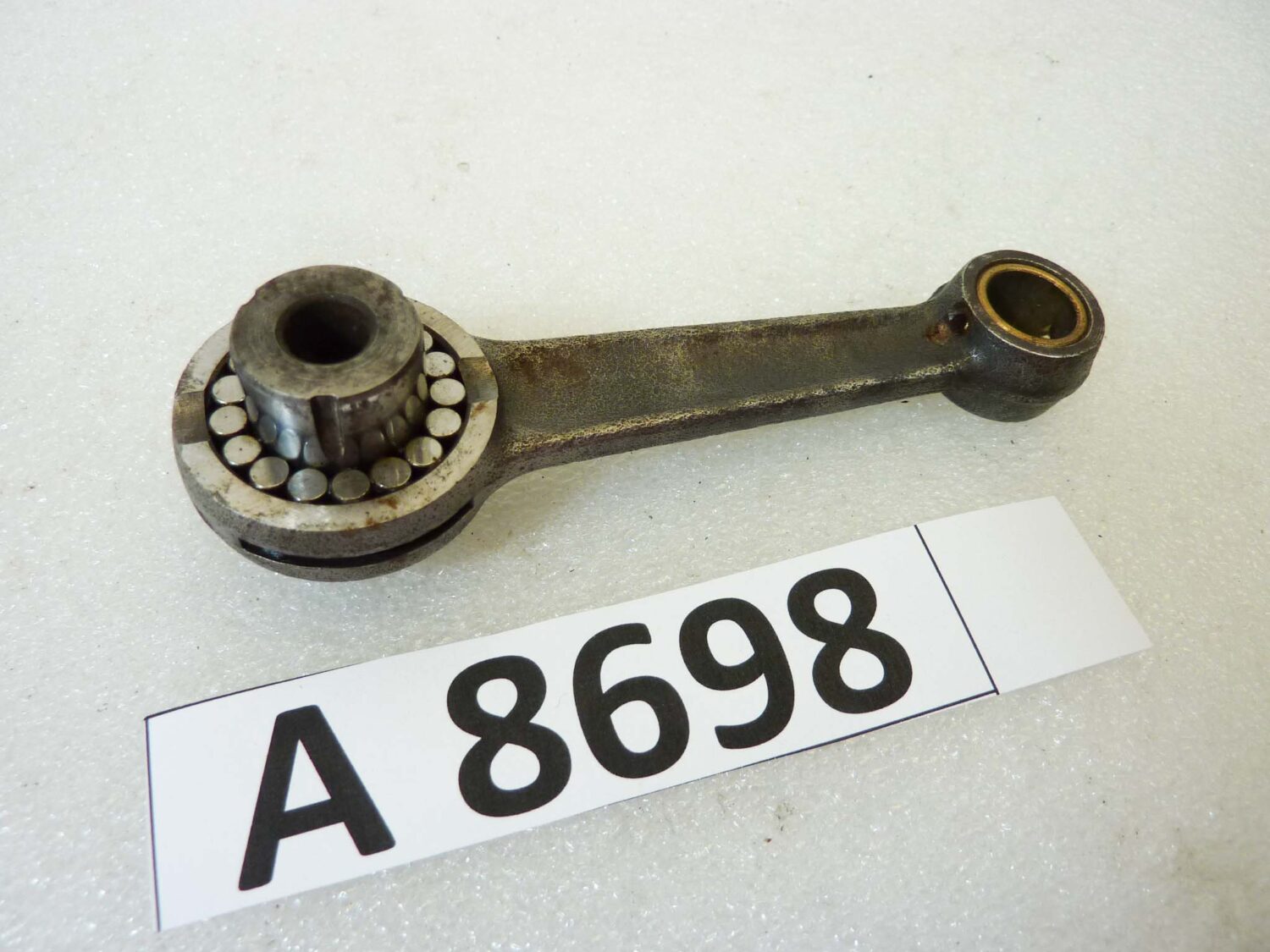 Biella moto epoca Sport MF lungh 112 mm diam int 12 mm 26 mm da sbolccare nuovo fondo di magazzino - immagine 5