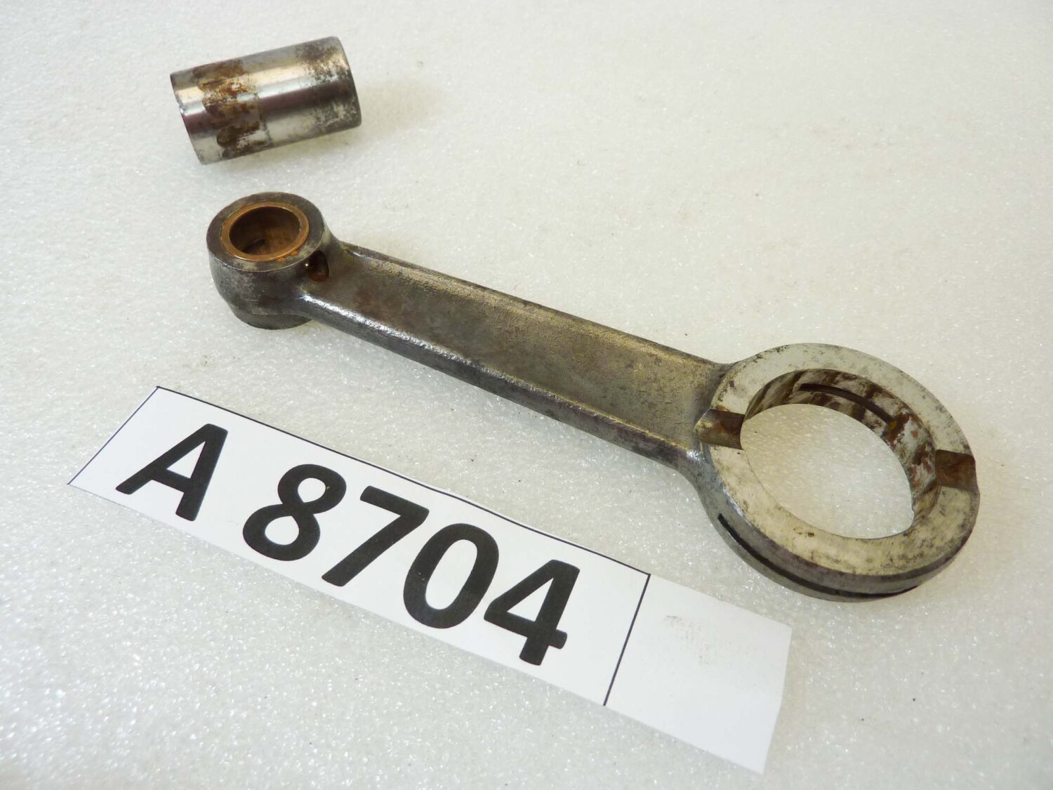 Biella FB Minarelli A6 5 lungh 132 mm diam int 12 mm 29 mm nuovo fondo di magazzino - immagine 7