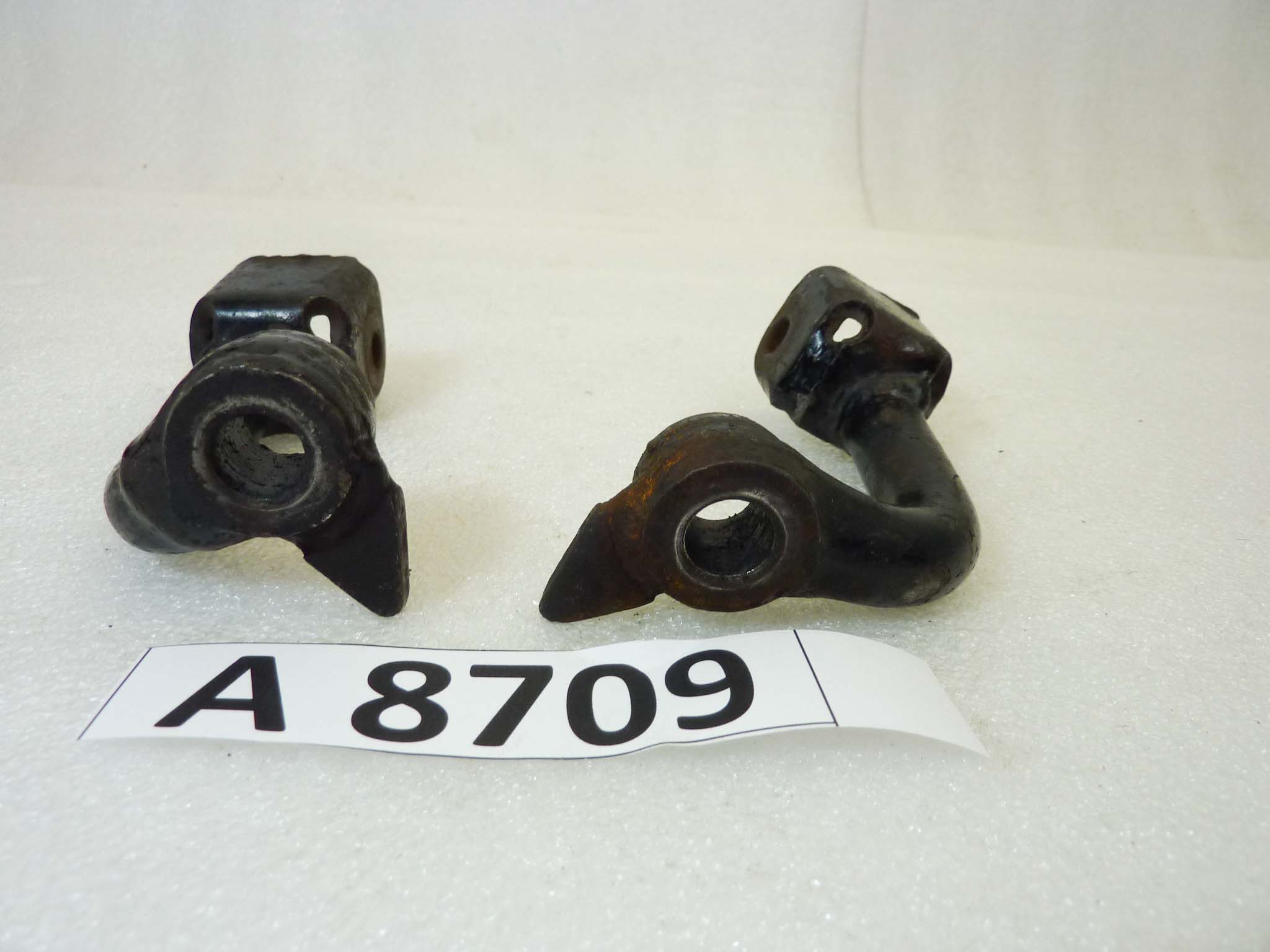 Coppia steffe poggia piedi pedane Honda CB 750 Four - immagine 7