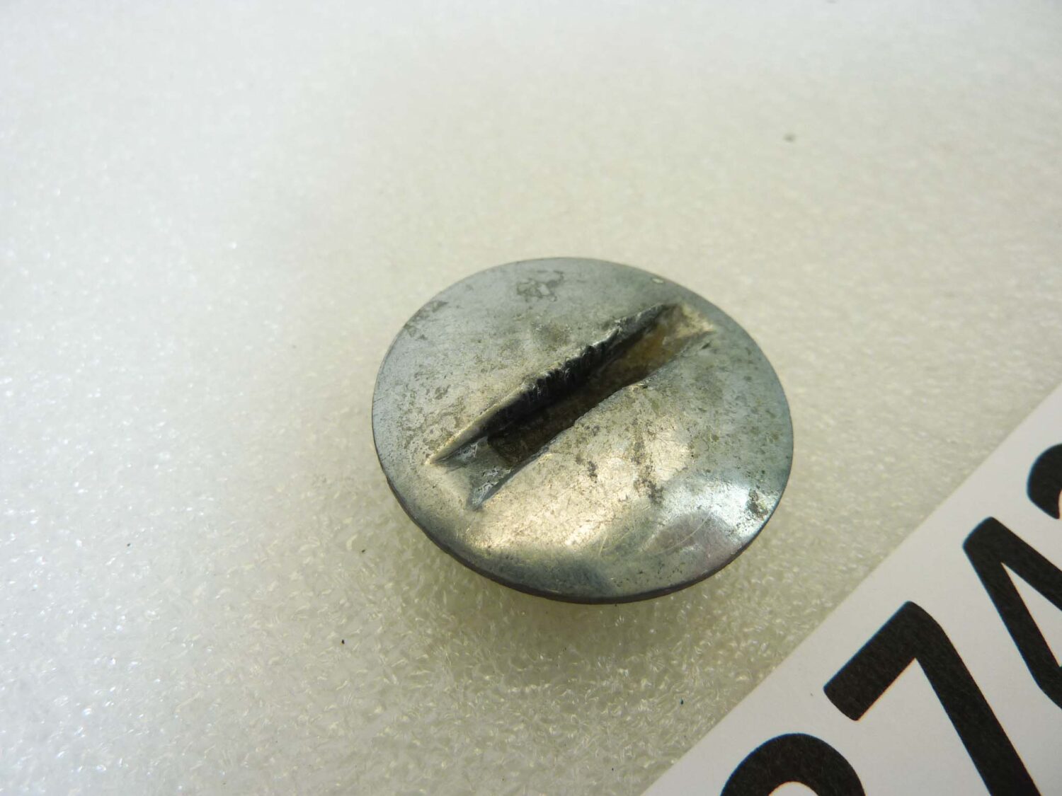 Tappo ispezione carter frizione epoca Triumph BSA B50MX Victor 500 1971 - immagine 2