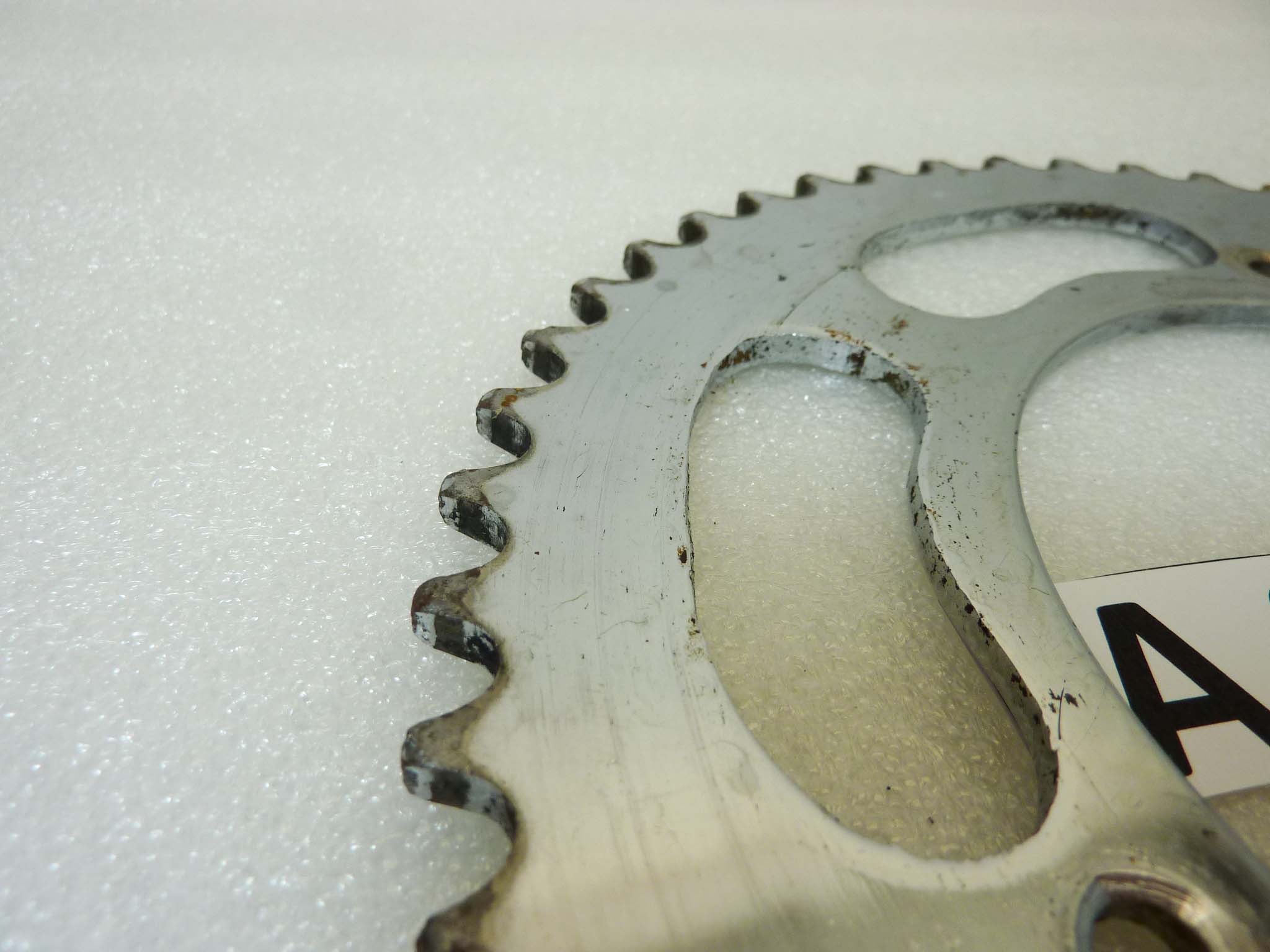 Corona cromata Guzzi Guzzino 3 fori 51 denti - immagine 4