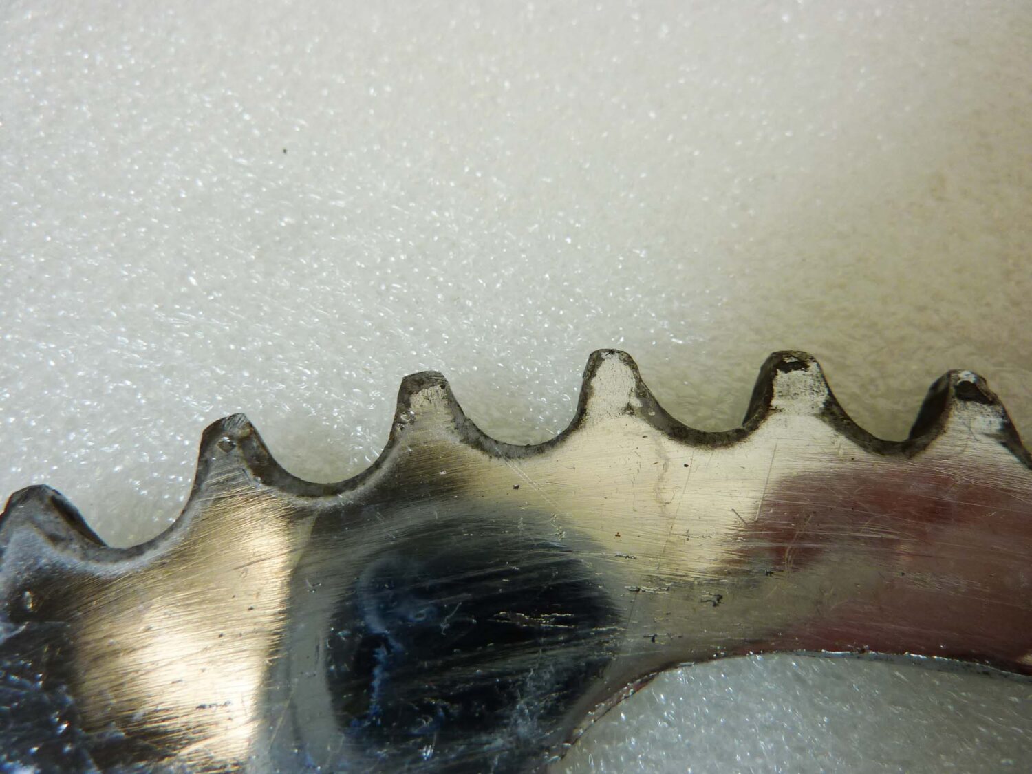 Corona cromata Guzzi Guzzino 3 fori 51 denti - immagine 5