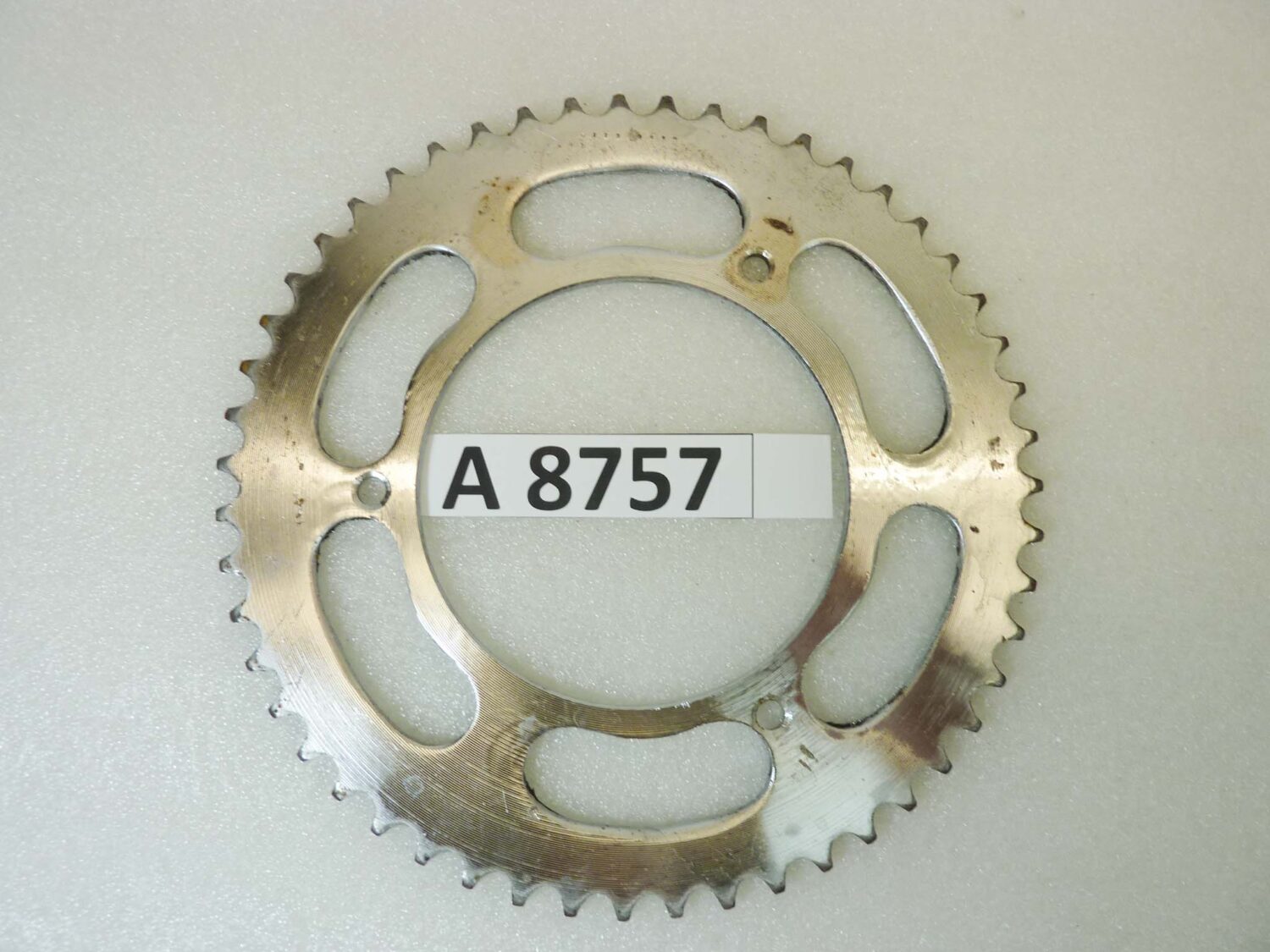 Corona cromata Guzzi Guzzino 3 fori 51 denti - immagine 6