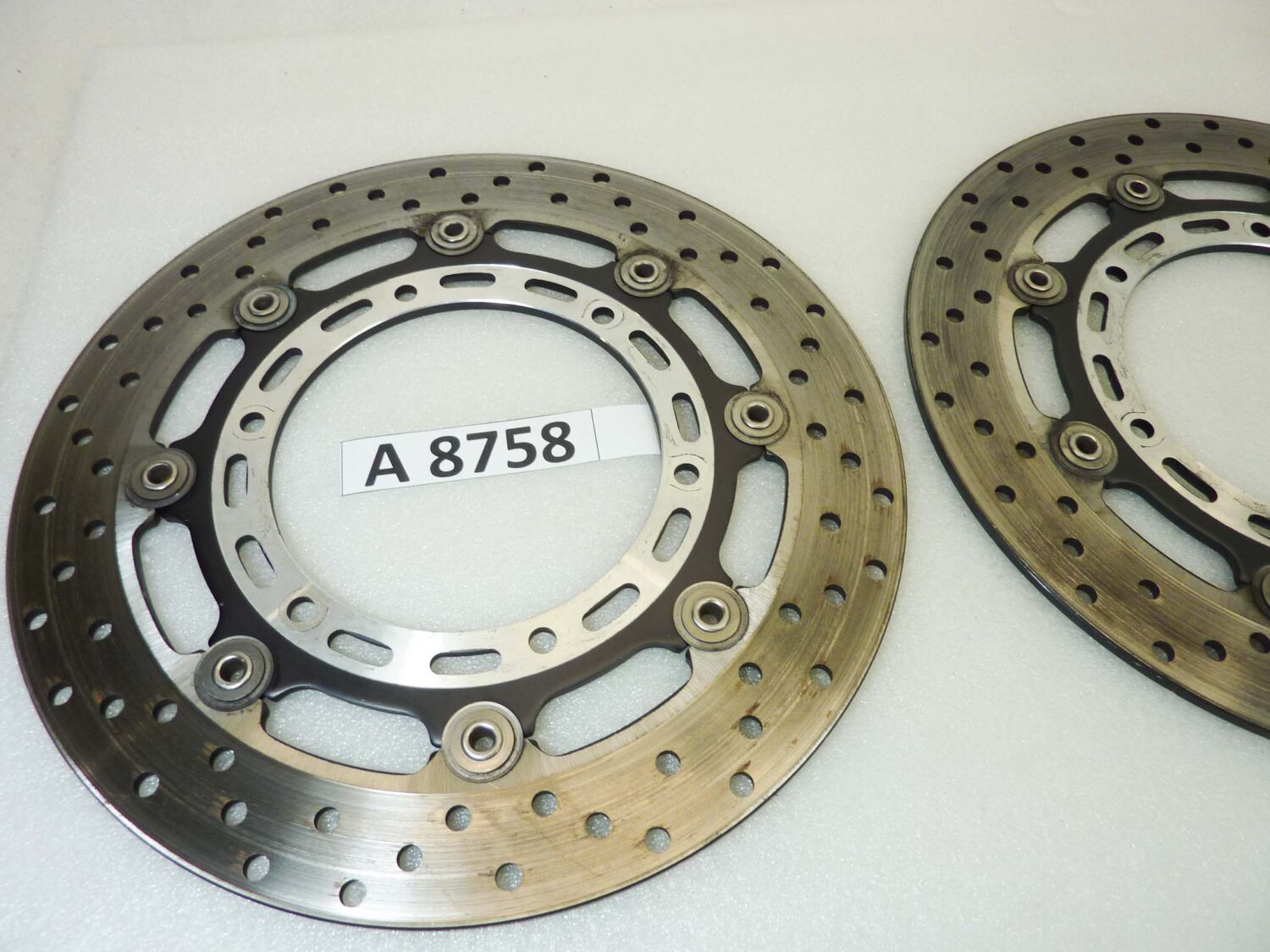 Coppia dischi freno Yamaha R1 2002 - 2003 spessore 5 mm 5JJ-2581T-10-00 - immagine 2
