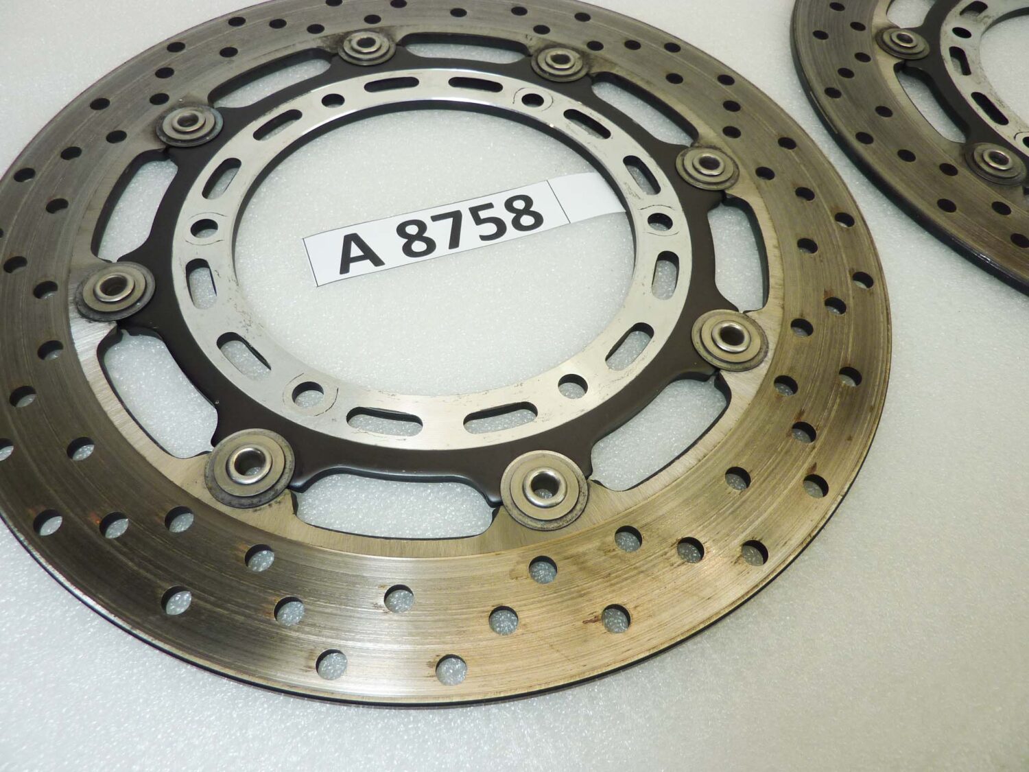 Coppia dischi freno Yamaha R1 2002 - 2003 spessore 5 mm 5JJ-2581T-10-00 - immagine 3
