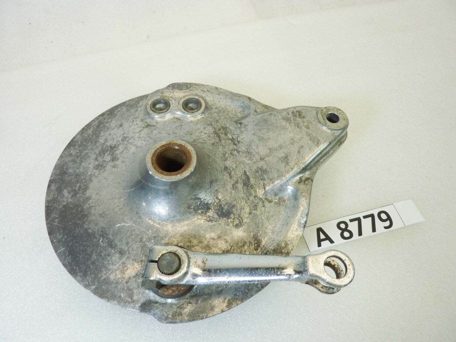 Piatto portaganasce mozzo Honda Four vari modelli diam imbocco 190 mm - immagine 2
