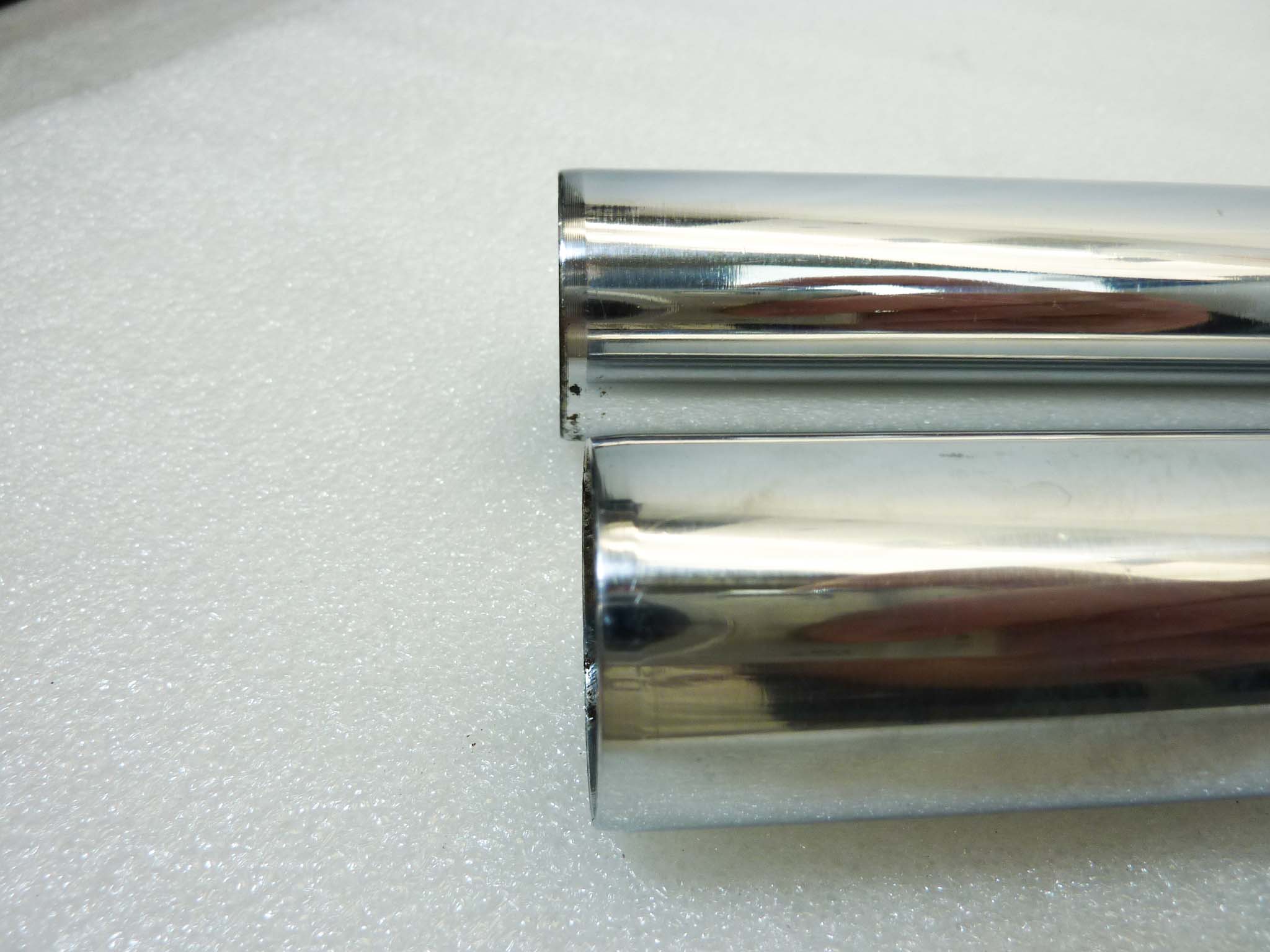 Coppia steli forcella Guzzi diam 31,7 mm lungh 540 mm - immagine 3
