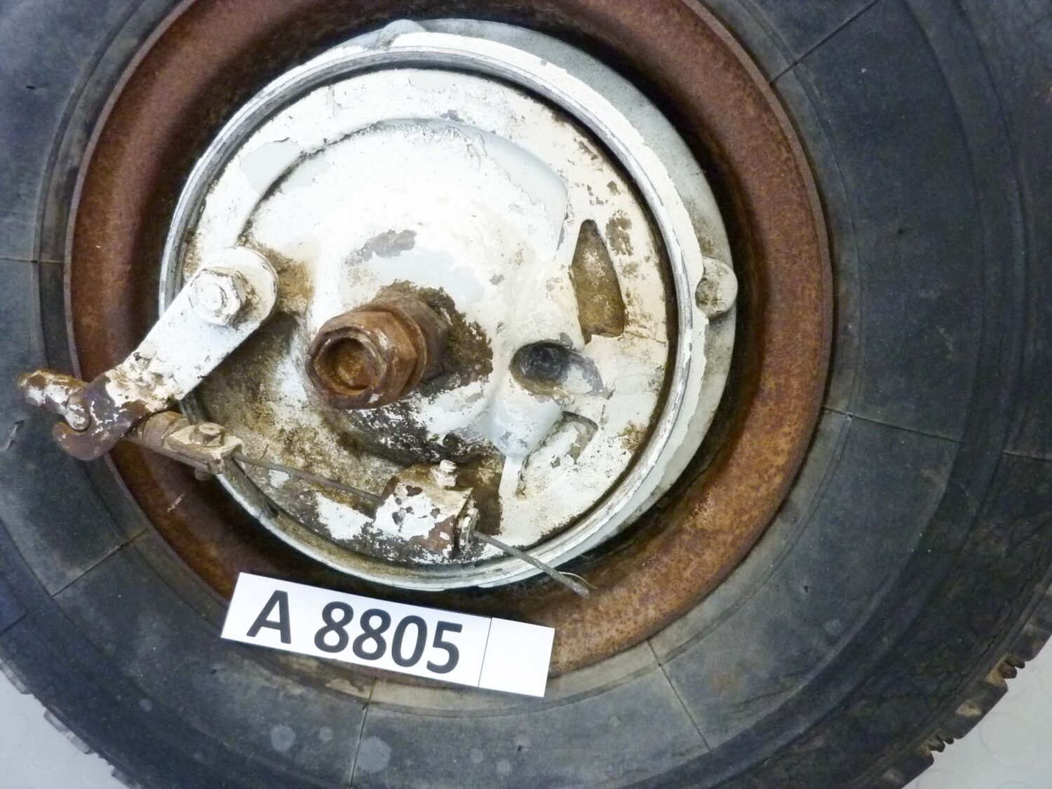 Ruota Lambretta Motocarro gomma 4.5 8 VEDI FOTO - immagine 6