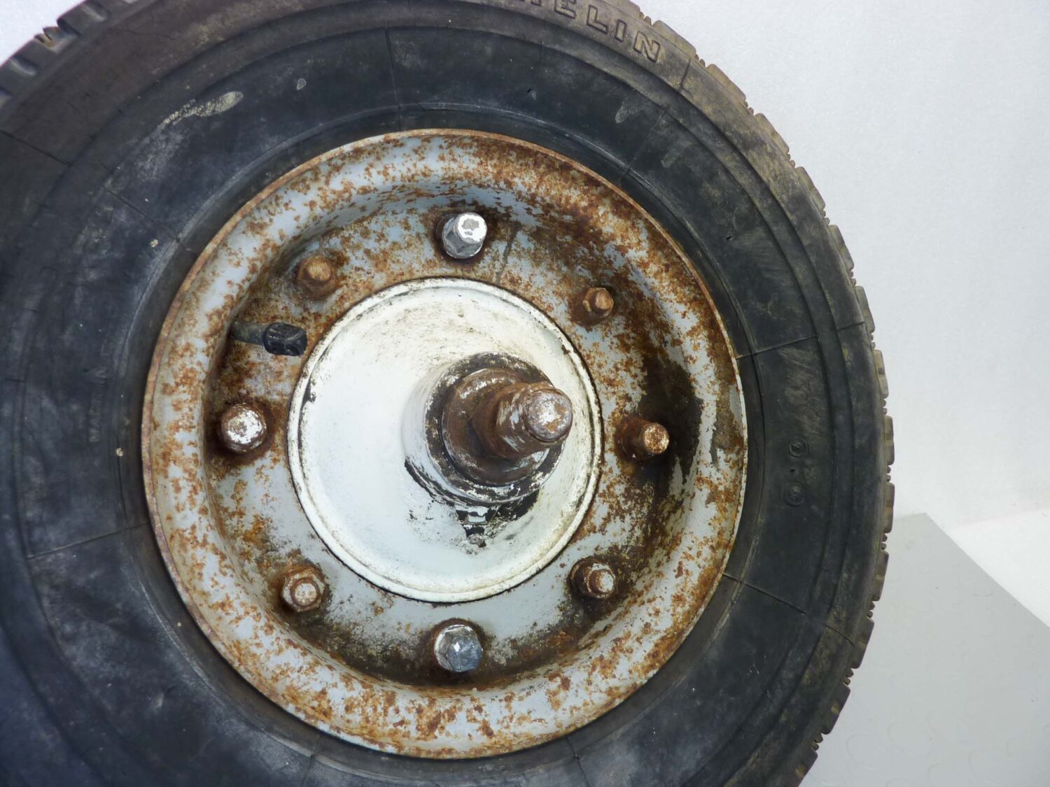 Ruota Lambretta Motocarro gomma 4.5 8 VEDI FOTO - immagine 10