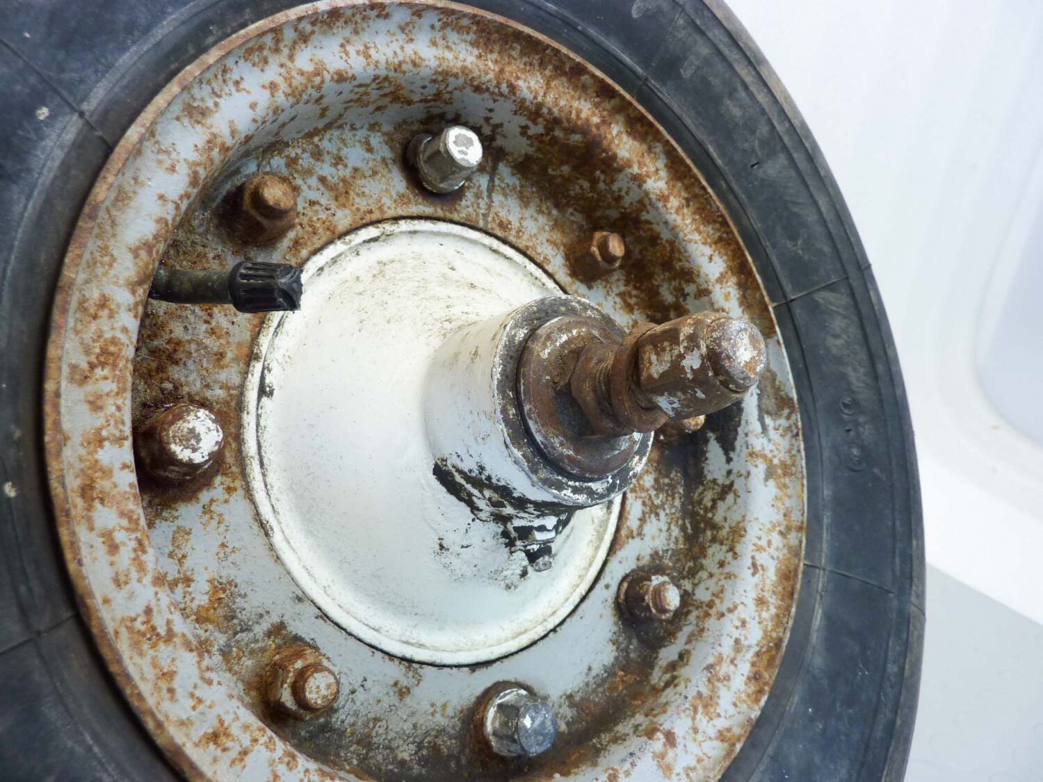 Ruota Lambretta Motocarro gomma 4.5 8 VEDI FOTO - immagine 11