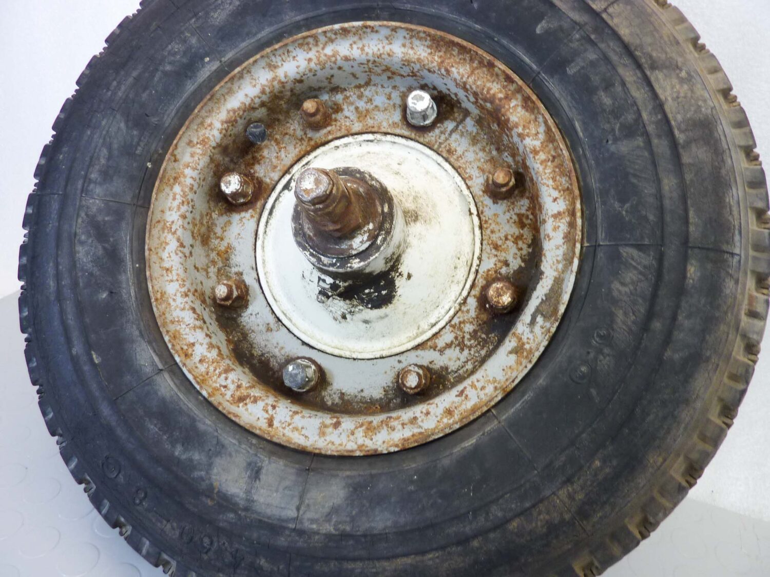 Ruota Lambretta Motocarro gomma 4.5 8 VEDI FOTO - immagine 13