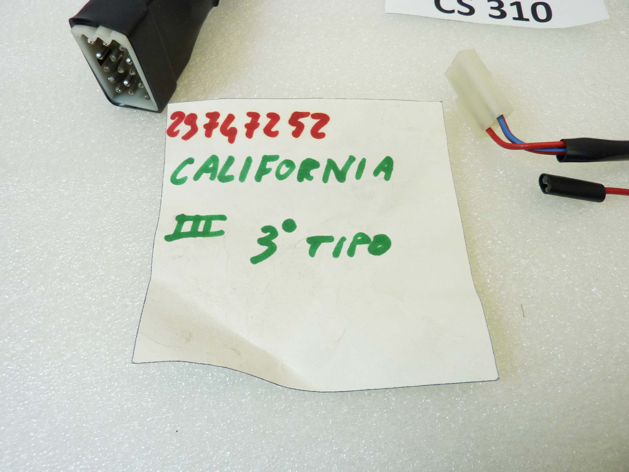 Impianto elettrico Guzzi California III cod 29747252 treccia cablaggio nuovo fondo di magazzino - immagine 3