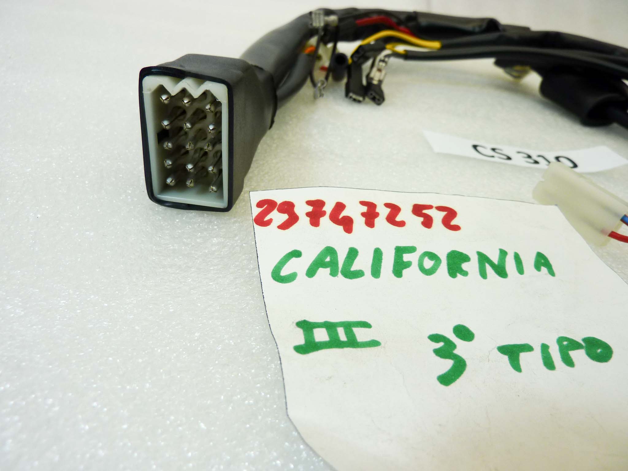 Impianto elettrico Guzzi California III cod 29747252 treccia cablaggio nuovo fondo di magazzino - immagine 5