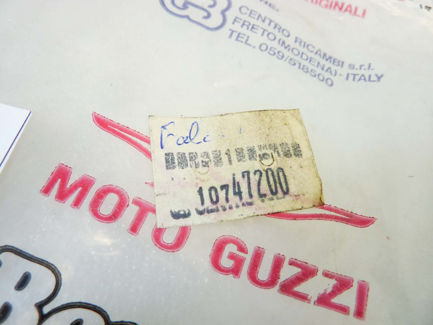 Impianto elettrico cruscotto Guzzi Nuovo Falcone cod 10747200 treccia cablaggio nuovo fondo di magazzino - immagine 5