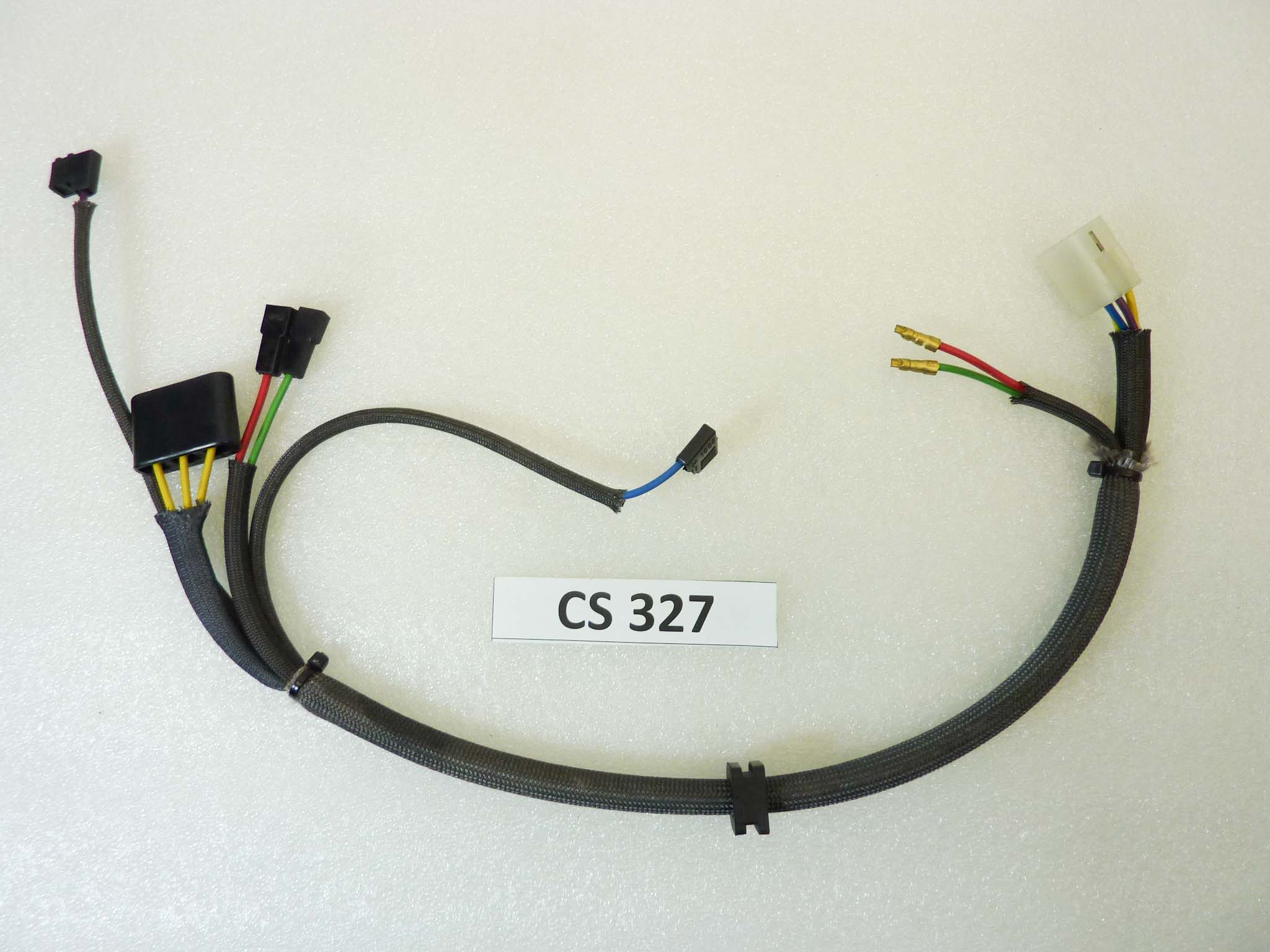 Impianto elettrico Guzzi V35 V50 V65 porzione cavi treccia cablaggio nuovo fondo di magazzino