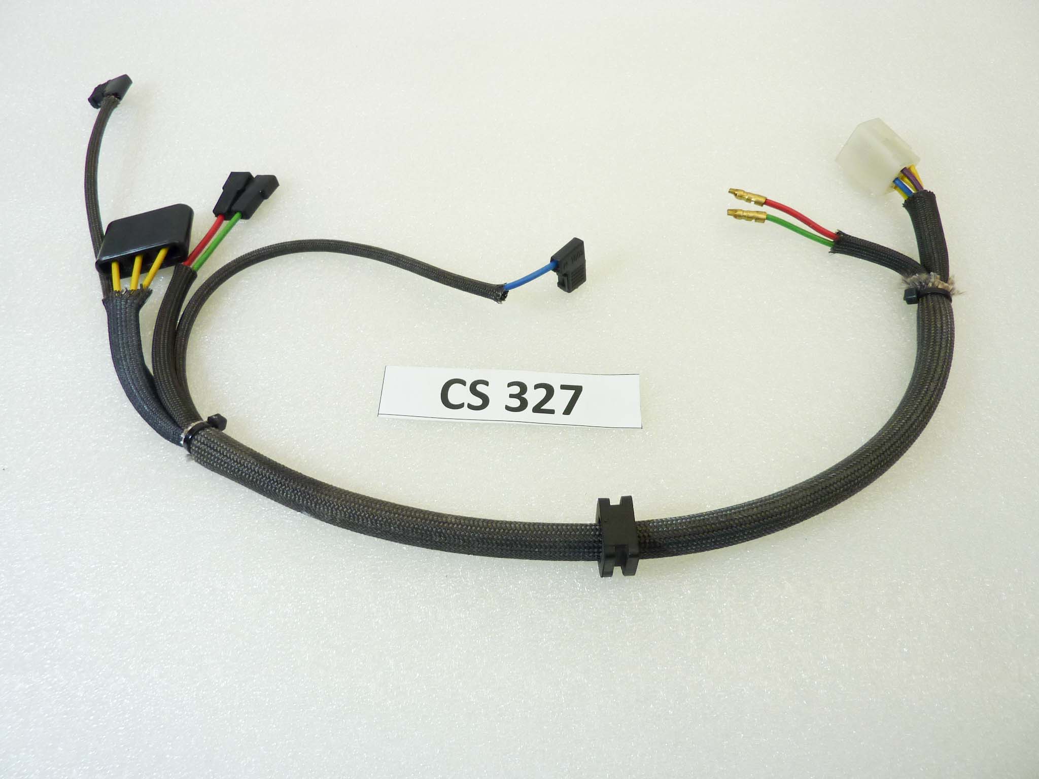 Impianto elettrico Guzzi V35 V50 V65 porzione cavi treccia cablaggio nuovo fondo di magazzino - immagine 6