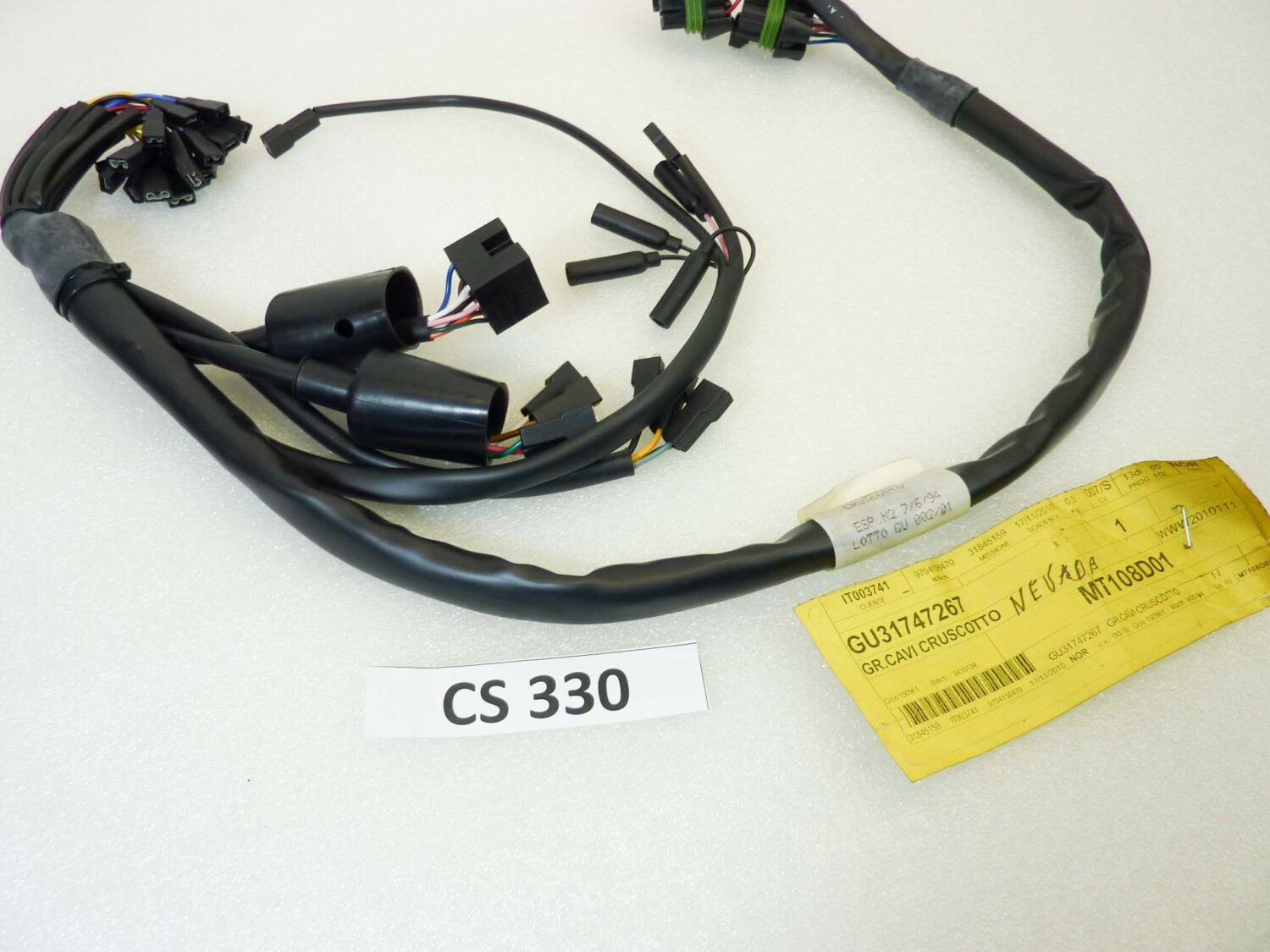Impianto elettrico cruscotto Guzzi Nevada cod 31747267 treccia cablaggio nuovo fondo di magazzino - immagine 2