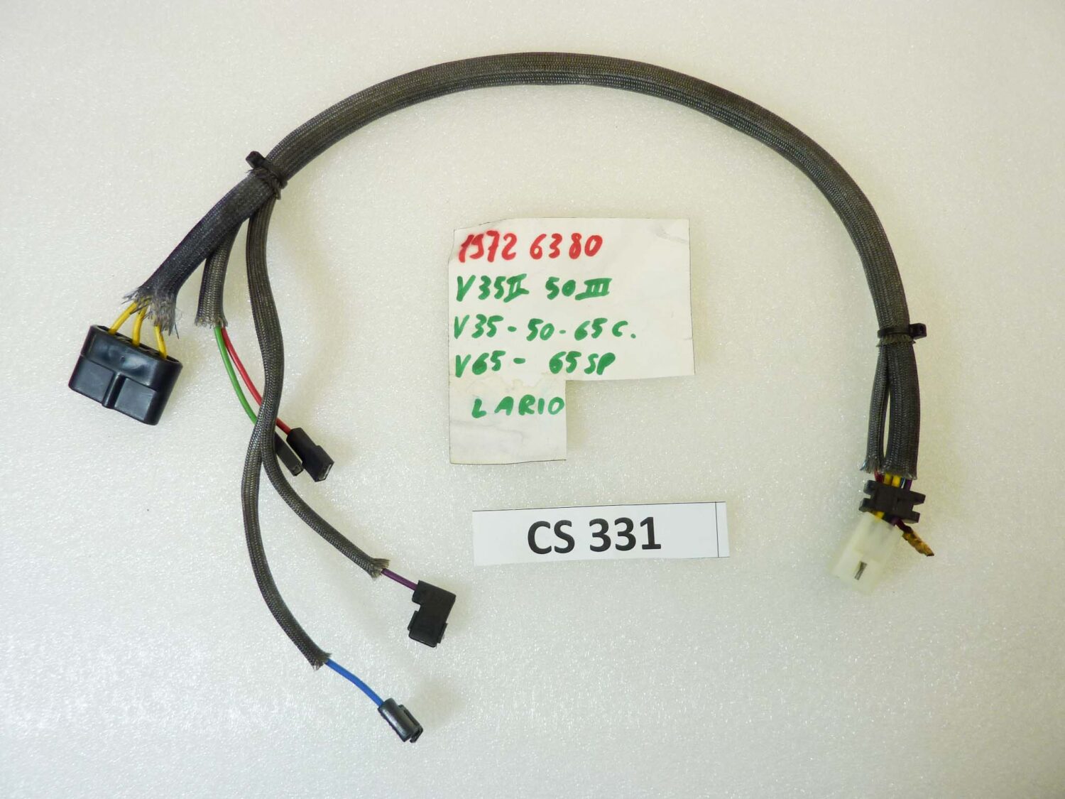 Impianto elettrico Guzzi V35 V50 V65 Custom Sport Lario cod 19726380 treccia cablaggio nuovo fondo di magazzino