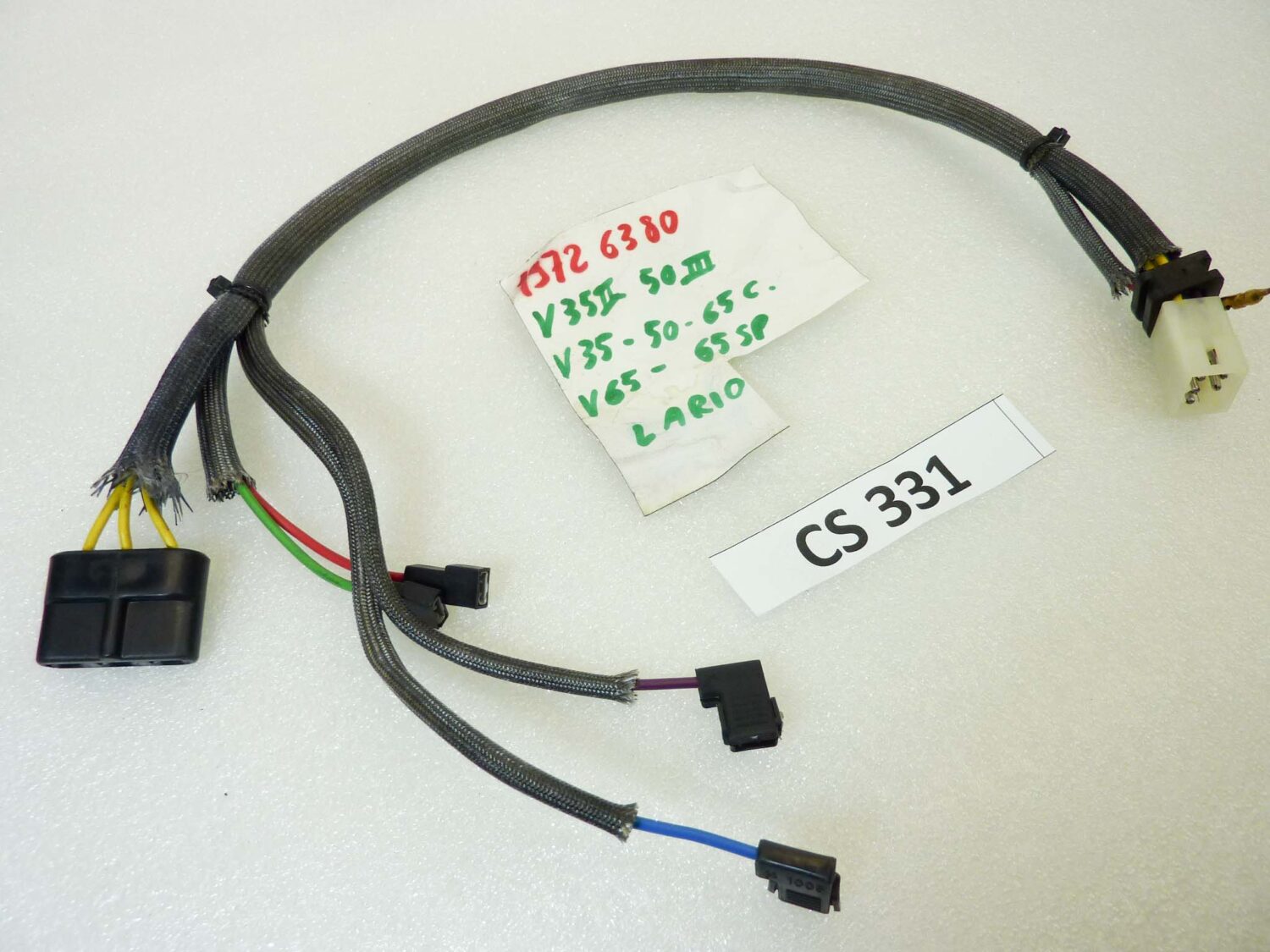 Impianto elettrico Guzzi V35 V50 V65 Custom Sport Lario cod 19726380 treccia cablaggio nuovo fondo di magazzino - immagine 5