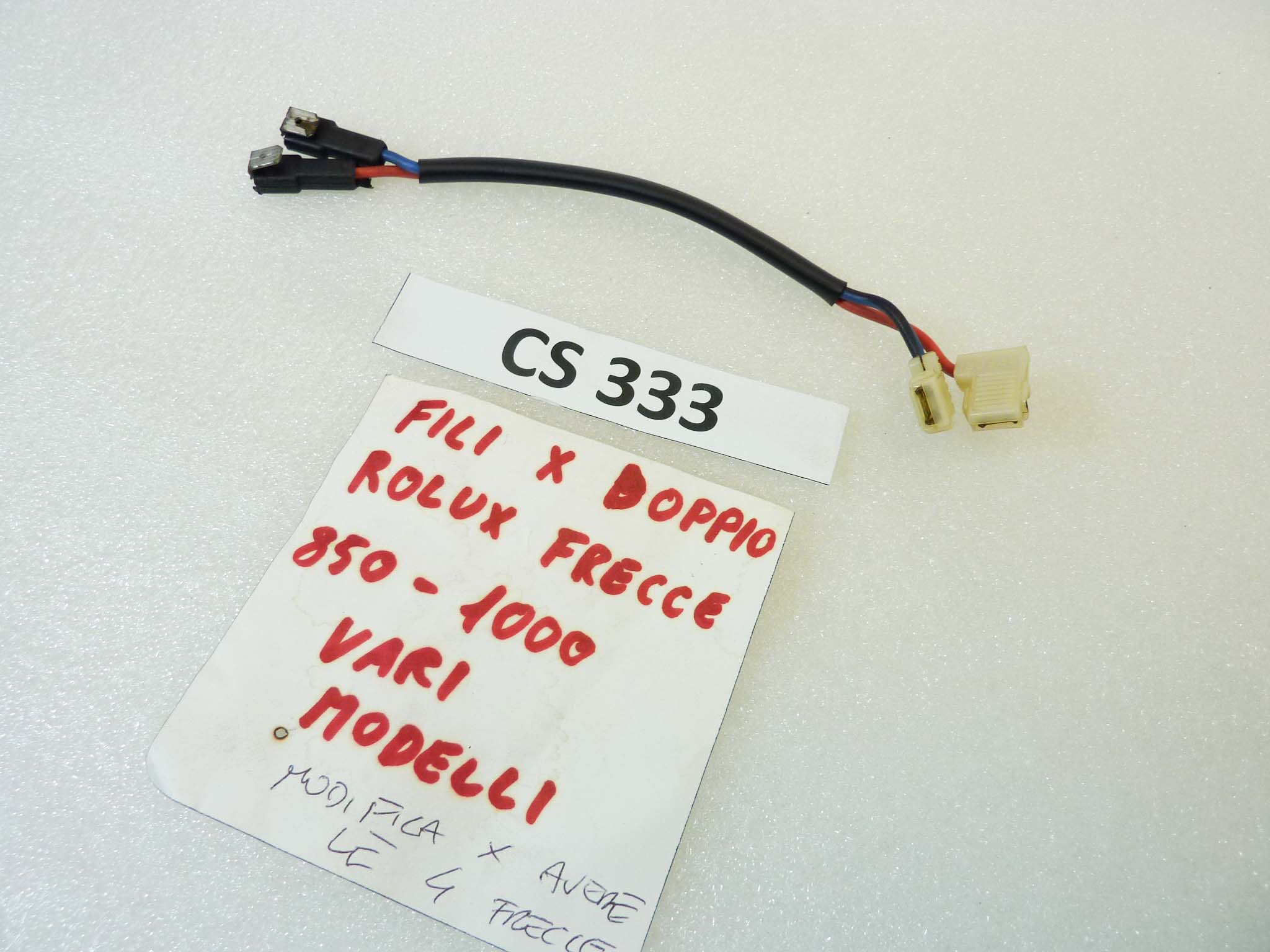 Impianto elettrico modifica per 4 frecce Guzzi nuovo fondo di magazzino vari modelli treccia cablaggio nuovo fondo di magazzino - immagine 3