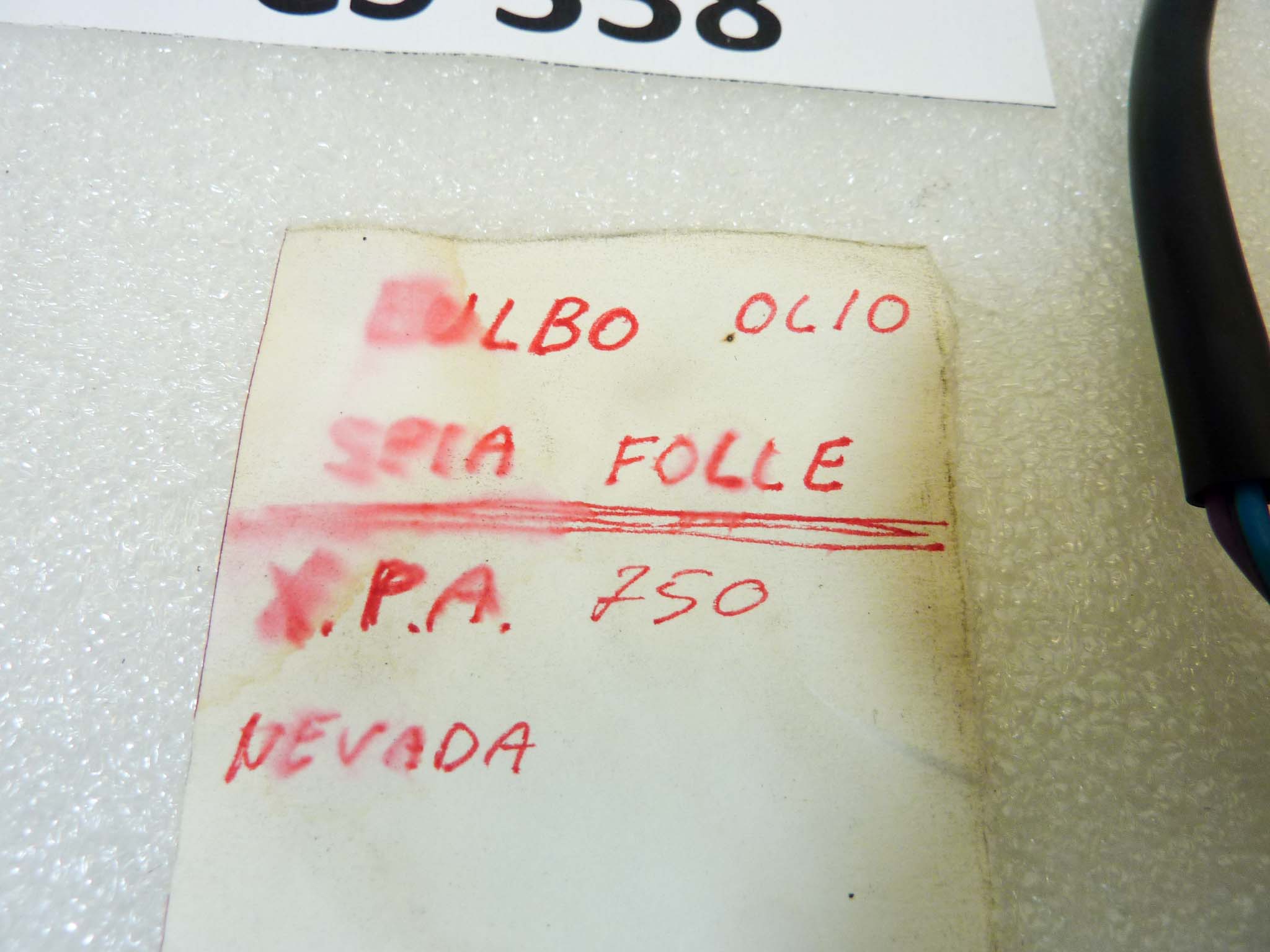 Cablaggio bulbo olio folle Guzzi X PA Nevada - immagine 3