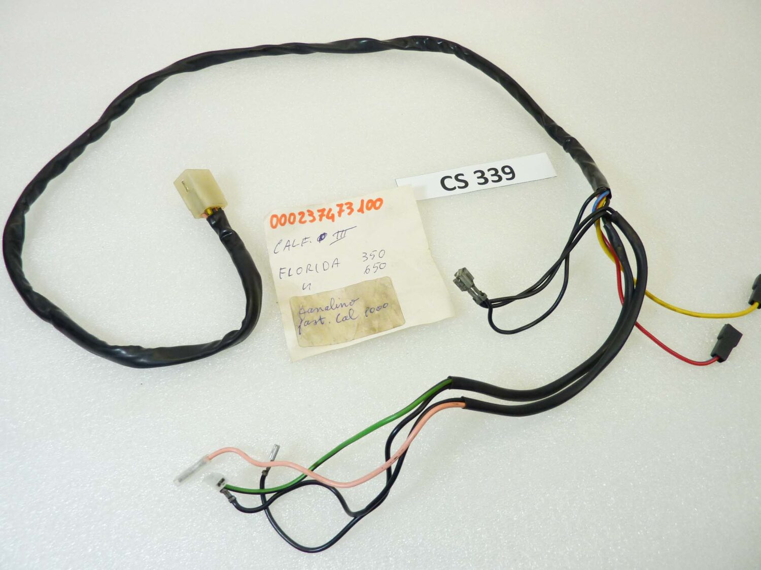 Impianto elettrico Guzzi California III Florida 350 650 fanalino posteriore cod 000237473100 treccia cablaggio - immagine 2