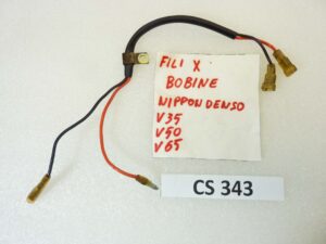Impianto elettrico cavi bobine Nippondenso Guzzi V35 V60 V65 coppia treccia cablaggio