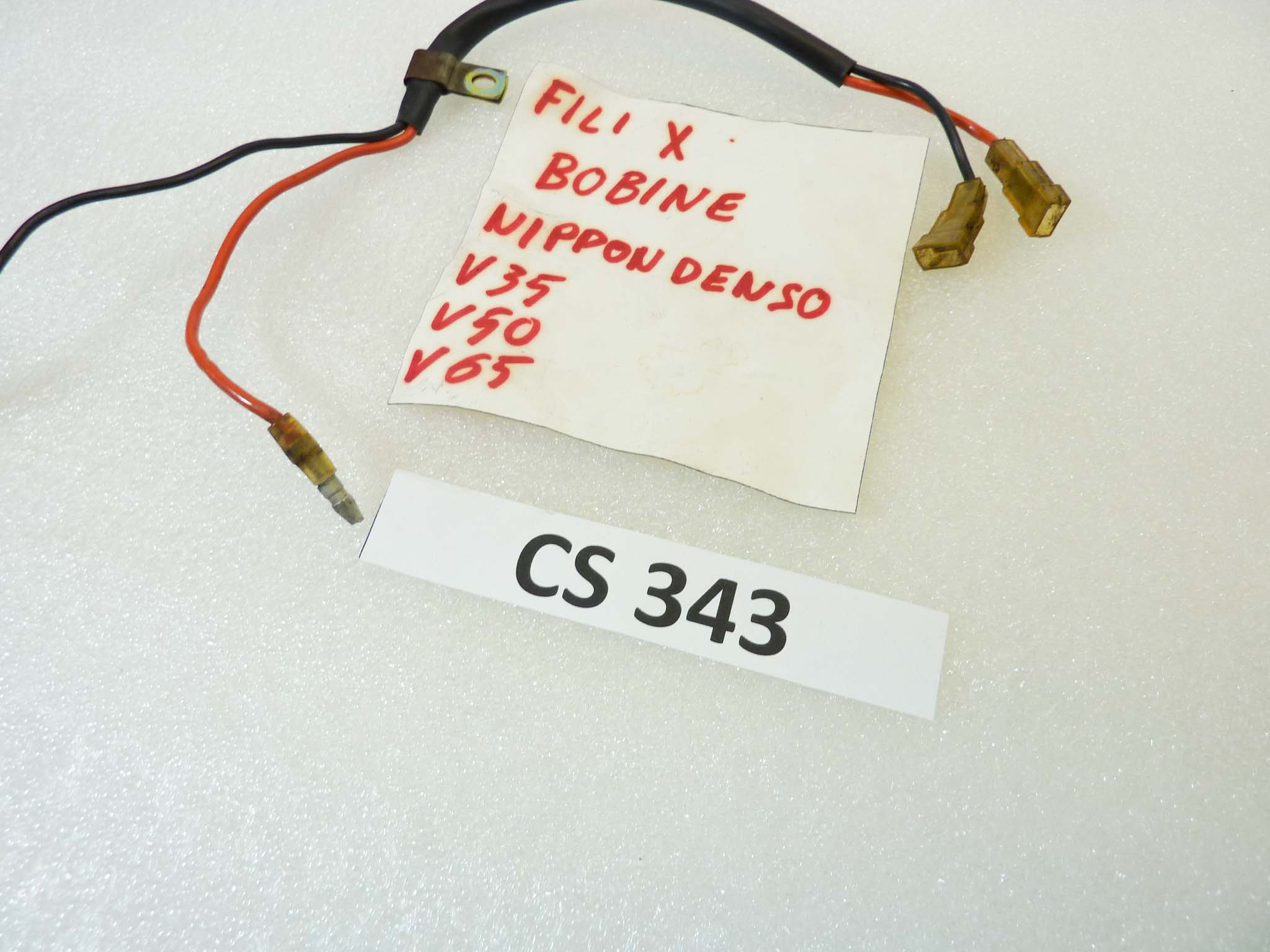 Impianto elettrico cavi bobine Nippondenso Guzzi V35 V60 V65 coppia treccia cablaggio - immagine 4