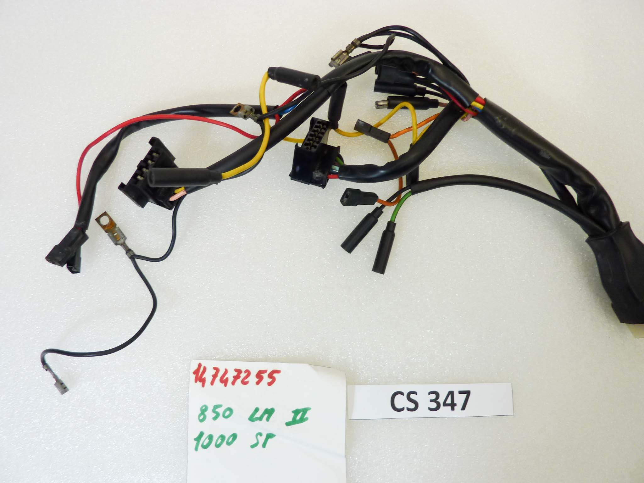 Impianto elettrico Guzzi 850 Le Mans II 1000 SP cod 14747255 treccia cablaggio - immagine 6