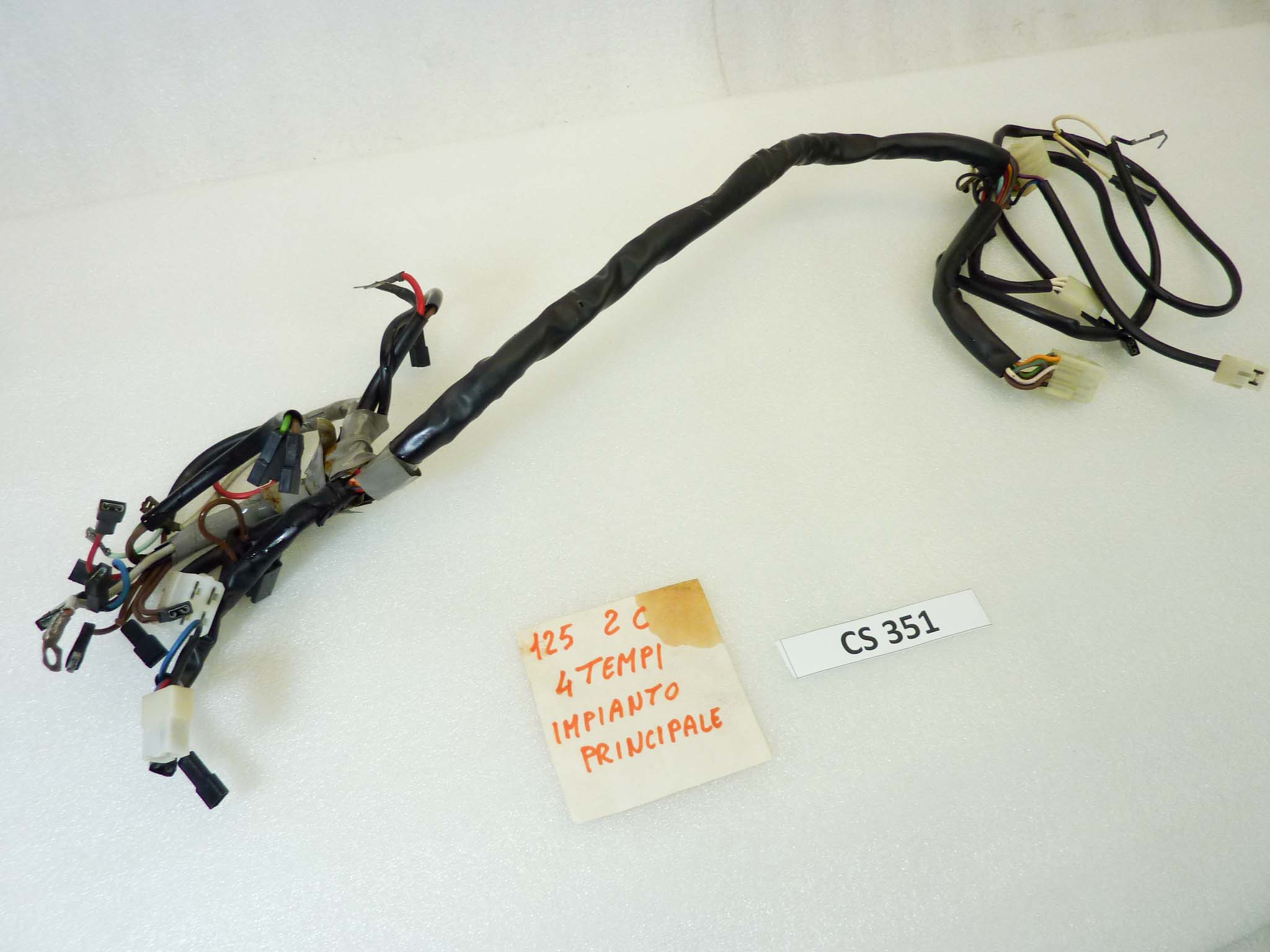 Impianto elettrico Guzzi Benelli 125 2C 4T treccia cablaggio