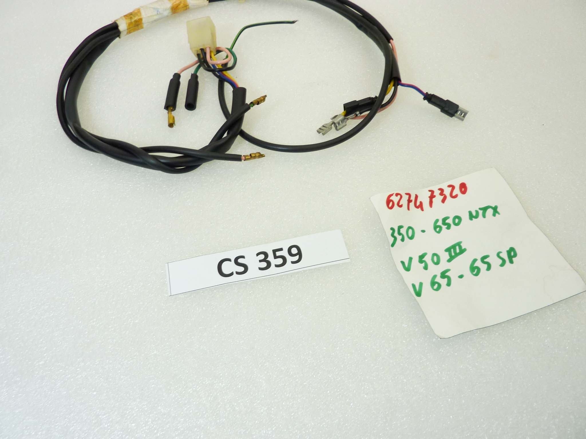 Impianto elettrico Guzzi 350 650 NTX V50 III V65 SP cod 62747320 treccia cablaggio - immagine 2