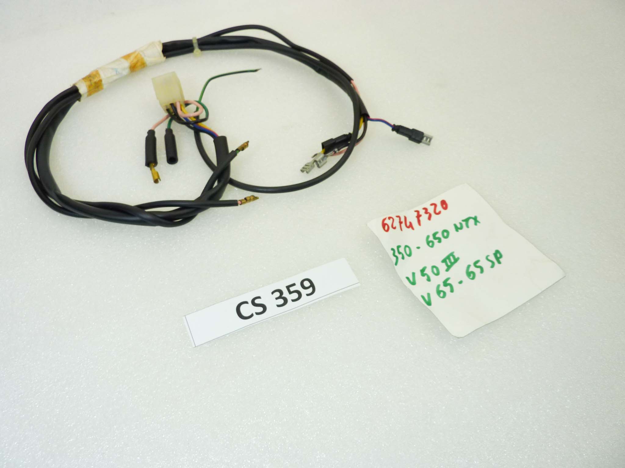 Impianto elettrico Guzzi 350 650 NTX V50 III V65 SP cod 62747320 treccia cablaggio - immagine 5
