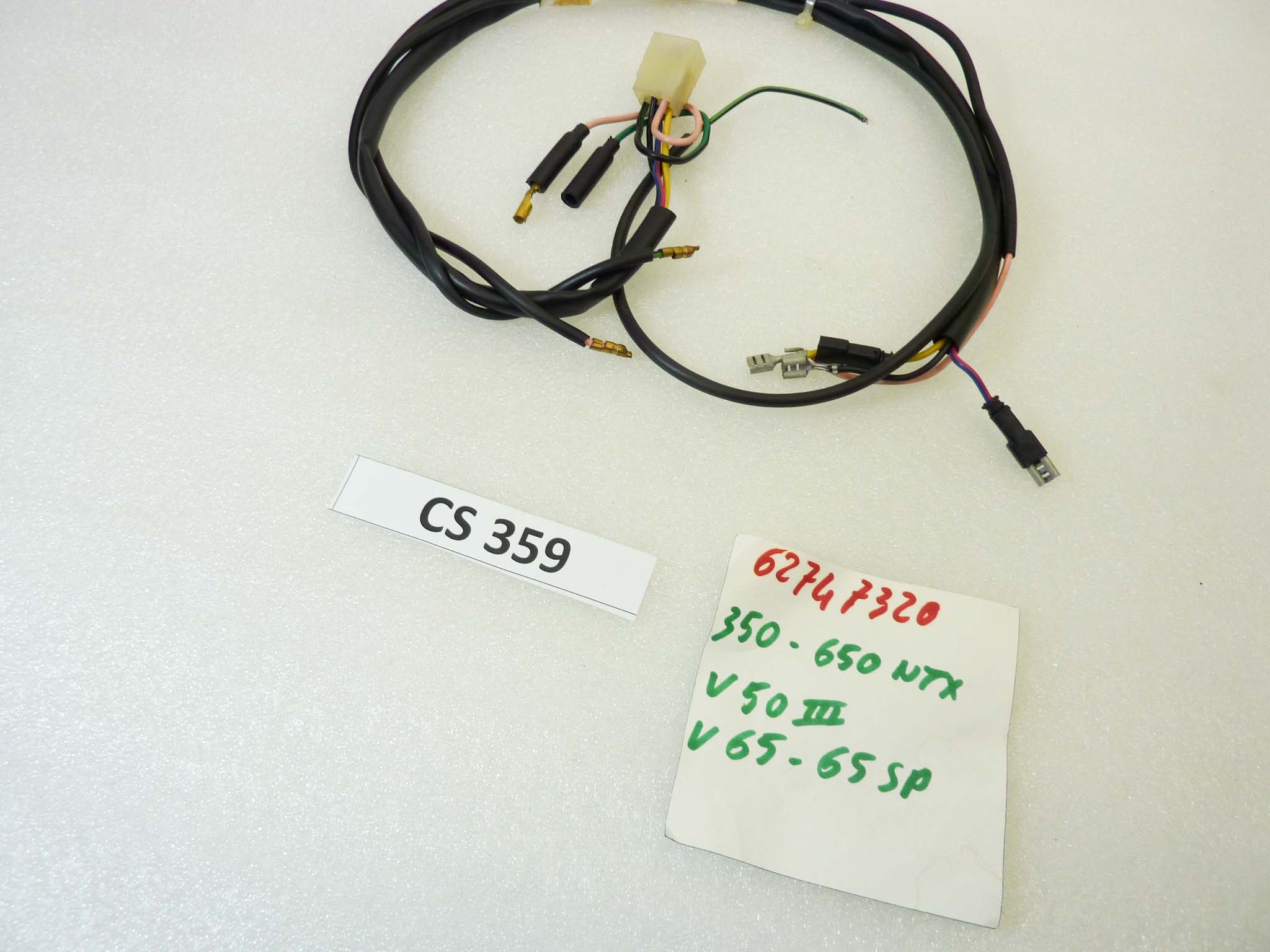 Impianto elettrico Guzzi 350 650 NTX V50 III V65 SP cod 62747320 treccia cablaggio - immagine 7