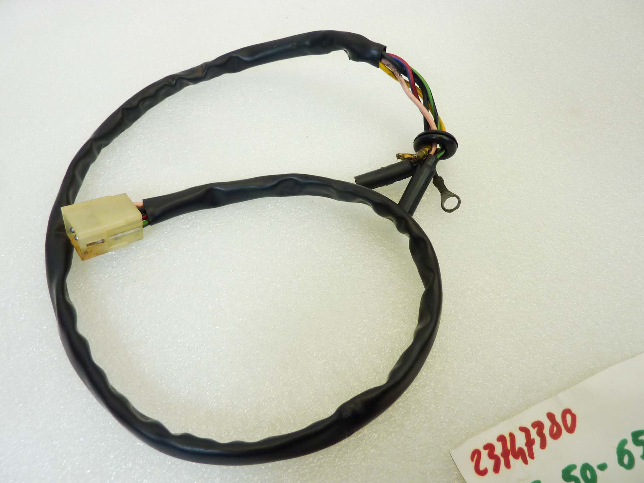 Impianto elettrico Guzzi V35 V50 V65 Custom cod 23747380 treccia cablaggio - immagine 3