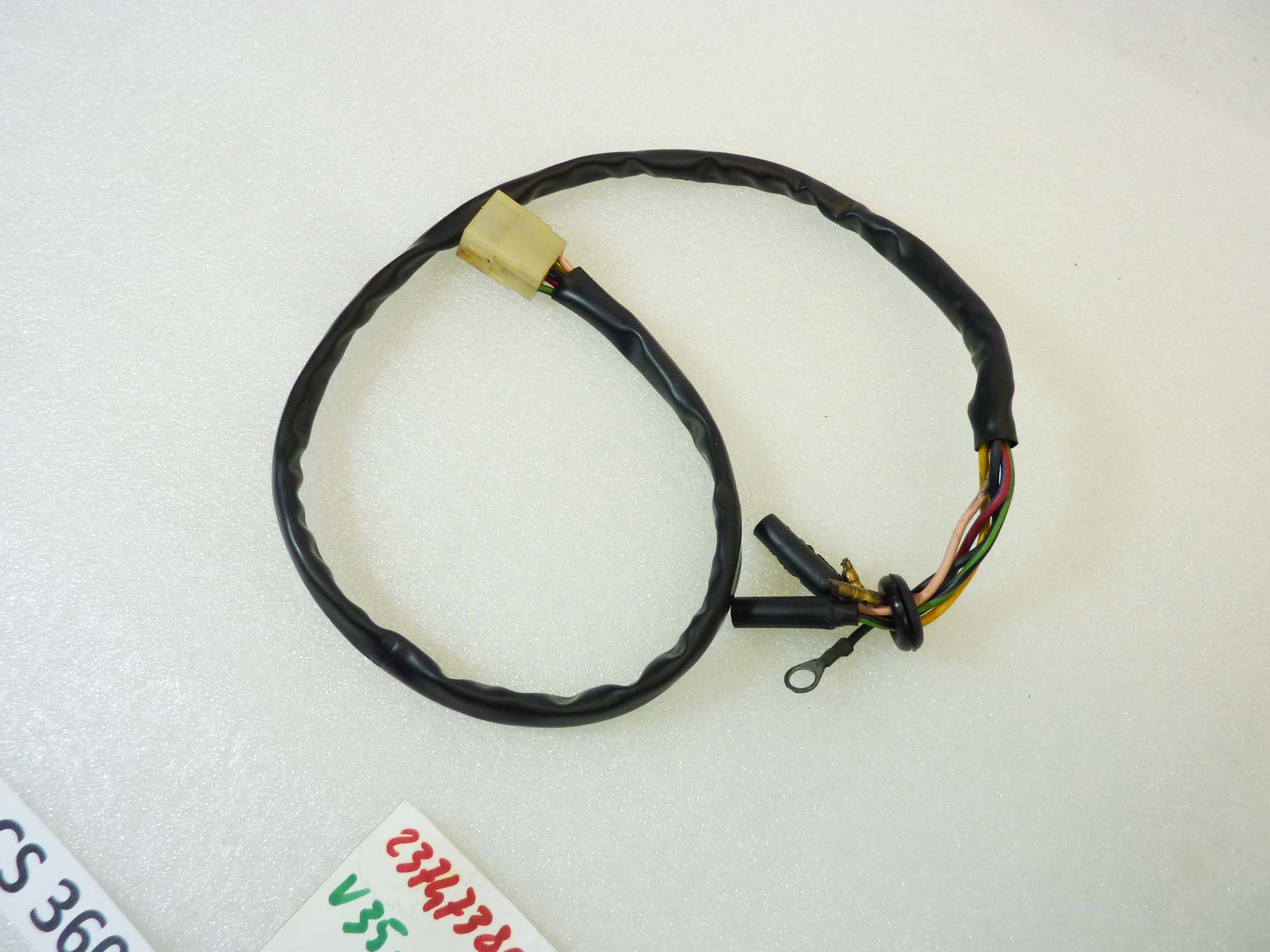 Impianto elettrico Guzzi V35 V50 V65 Custom cod 23747380 treccia cablaggio - immagine 4