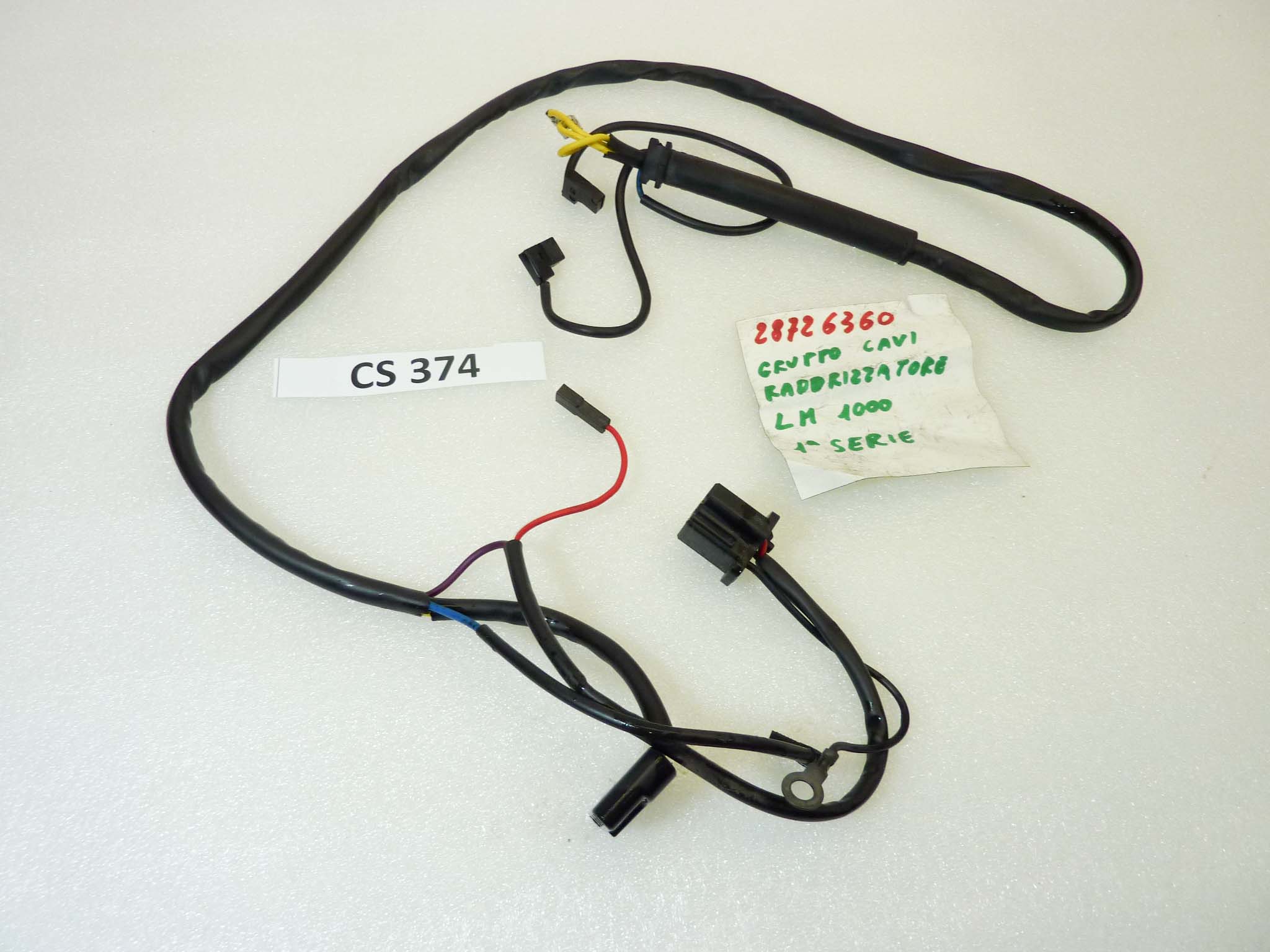 Impianto elettrico raddrizzatore Guzzi Le Mans 1000 I cod 28726360 serie treccia cablaggio - immagine 2