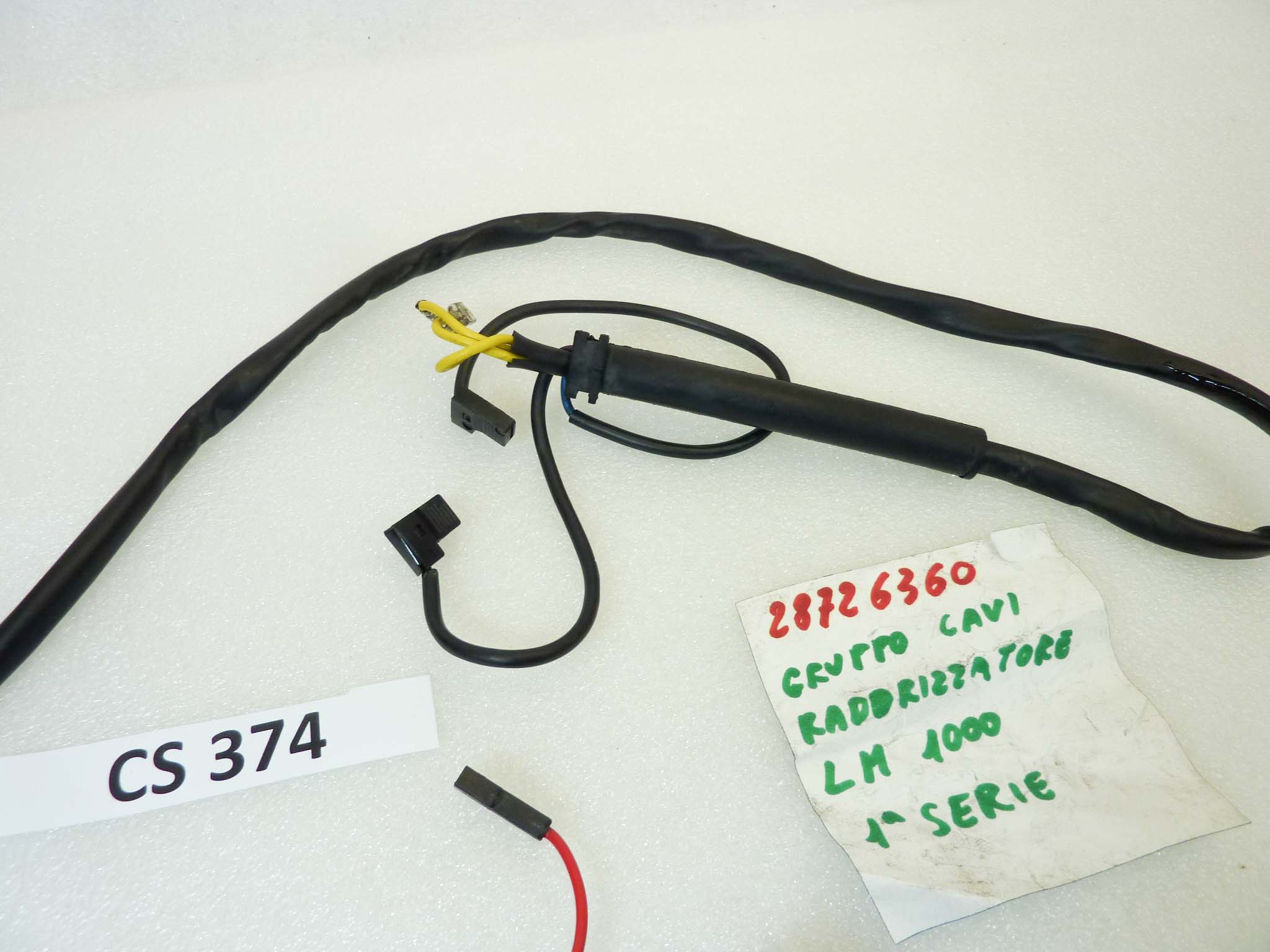 Impianto elettrico raddrizzatore Guzzi Le Mans 1000 I cod 28726360 serie treccia cablaggio - immagine 5