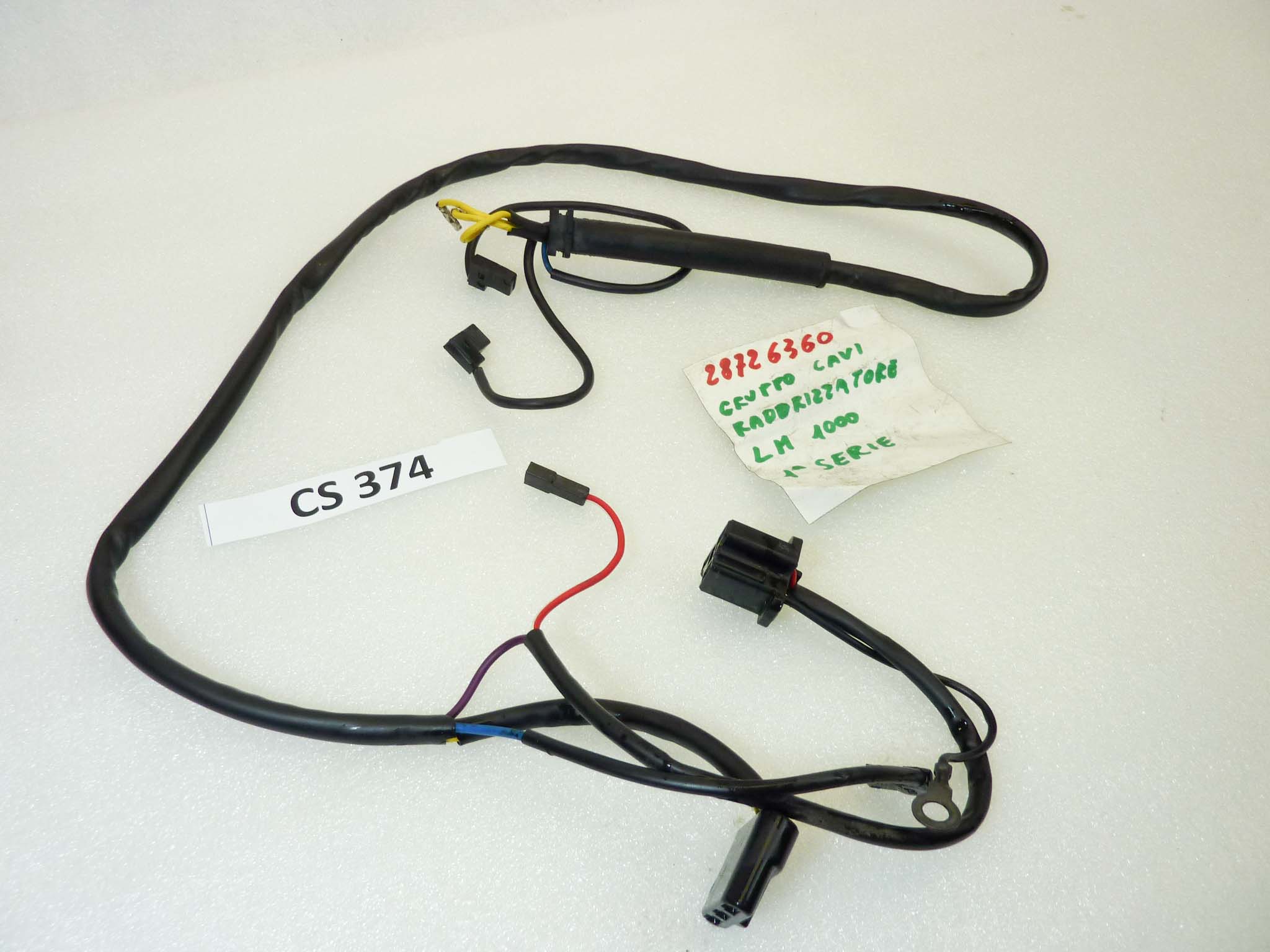 Impianto elettrico raddrizzatore Guzzi Le Mans 1000 I cod 28726360 serie treccia cablaggio - immagine 6